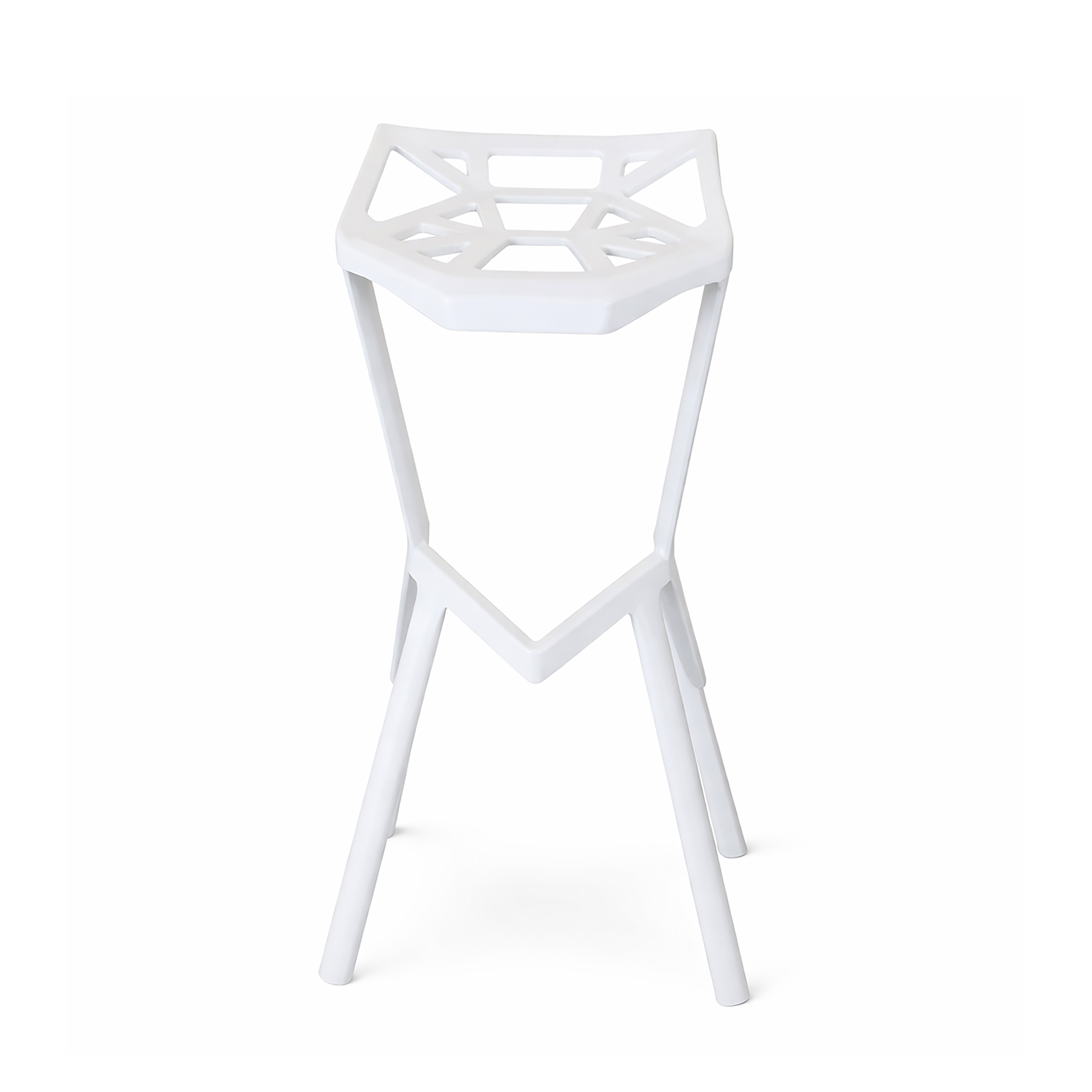 White Eiffel Stool