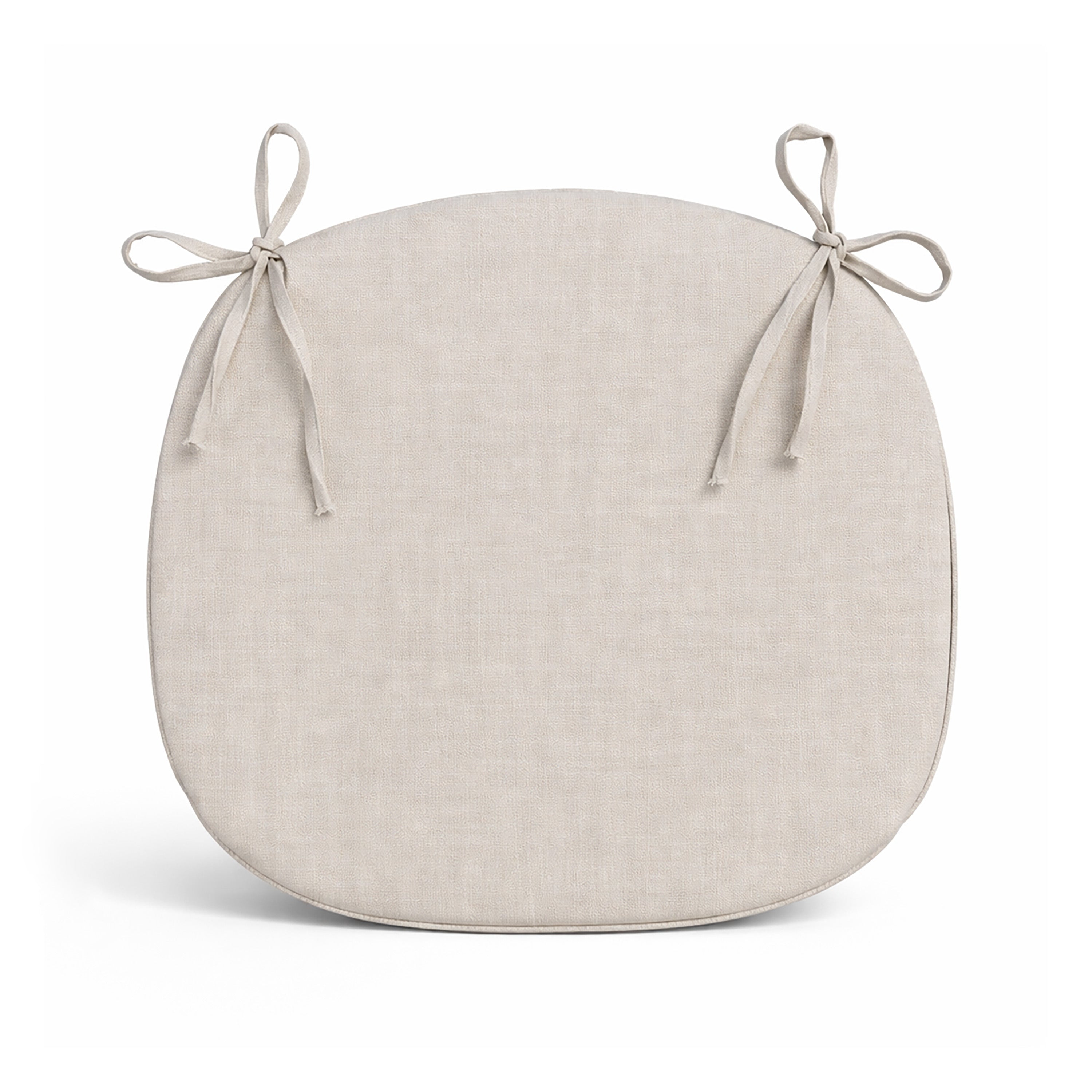 Chair Cushion, Linen Woven W/Tie for Bentwood