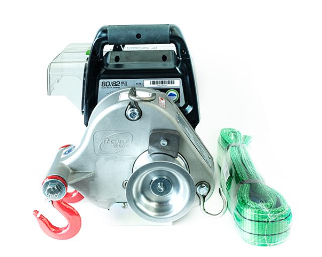 Tent Puller Capstan Winch 82 Volt Battery Powered Tent Accessory