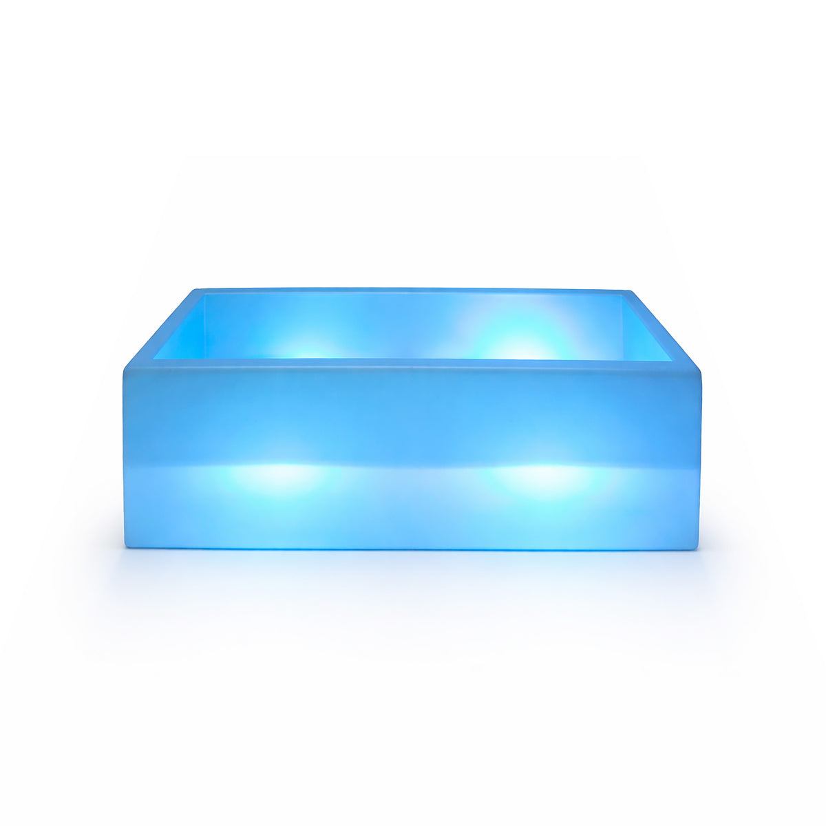 Icebucket/Shelf, LED Lit Polyethylene