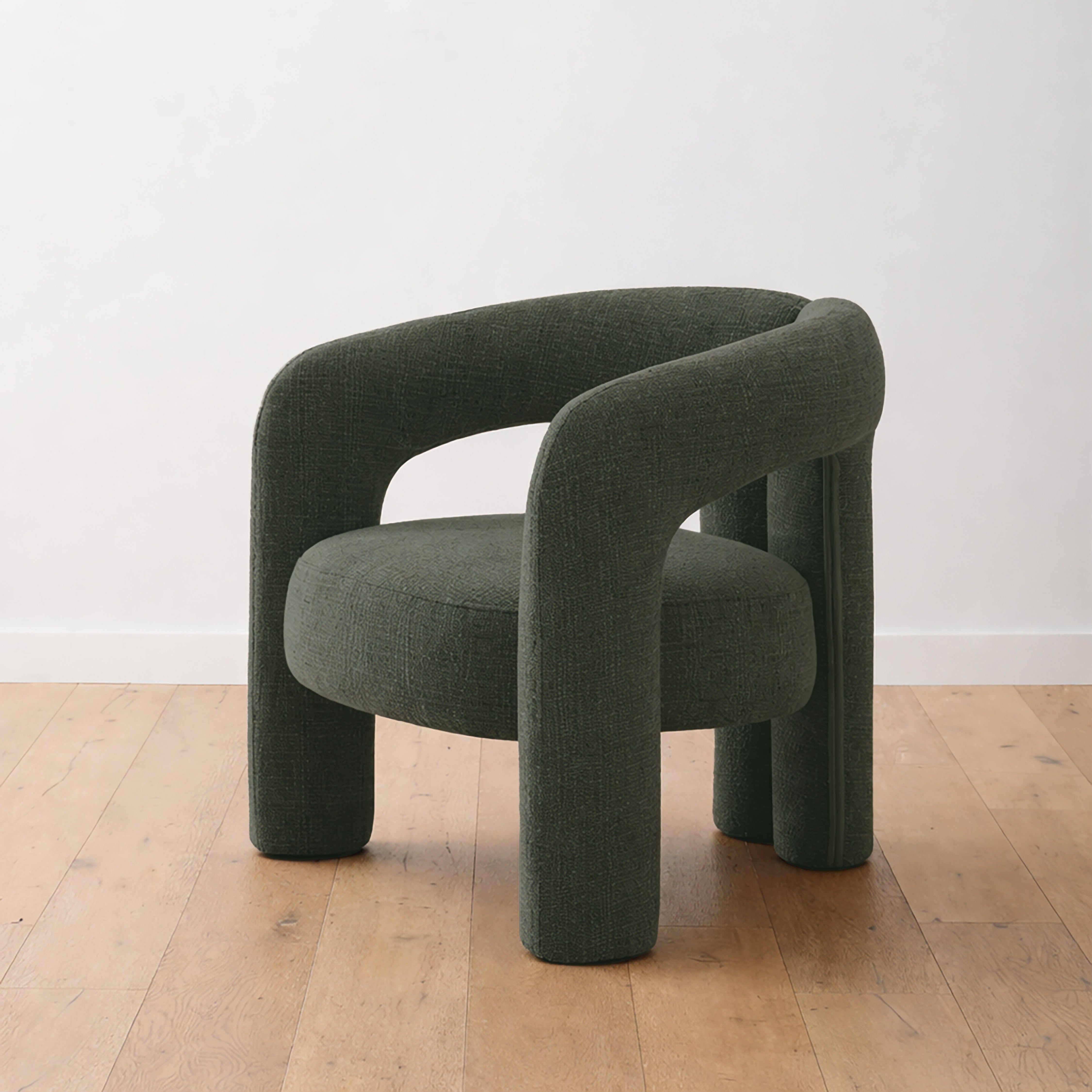 Elo, Single Green Accent Chair