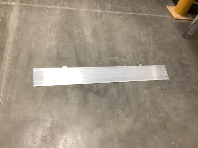 Tag-Loc Aluminum 6" x 48" Straight Trim