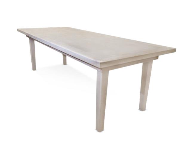 Table, 40" x 96" Farm Style Straight Leg Stonewash