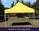 Pop up Top, 10' x 10' Yellow Hd
