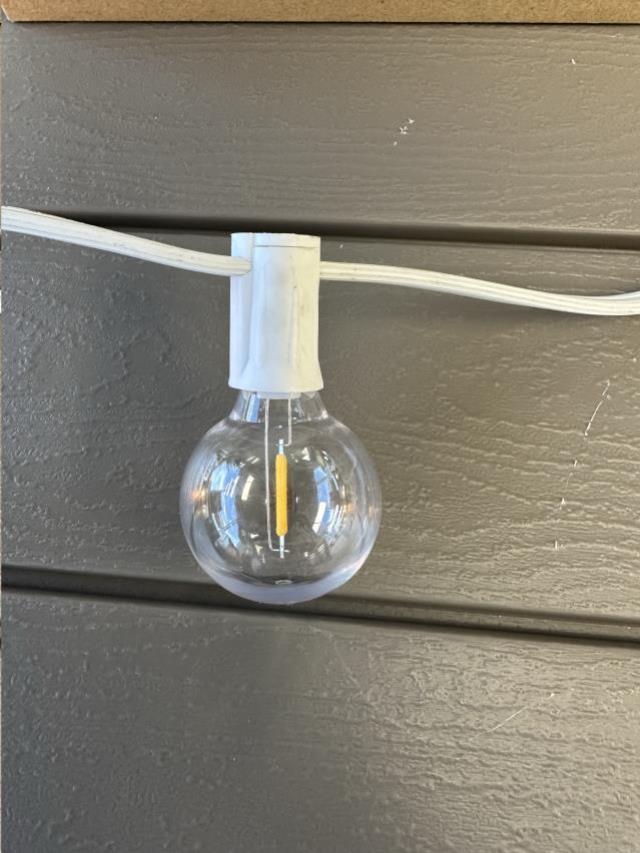 Bulb, Cafe 40mm 1W LED Clear Case Of 25