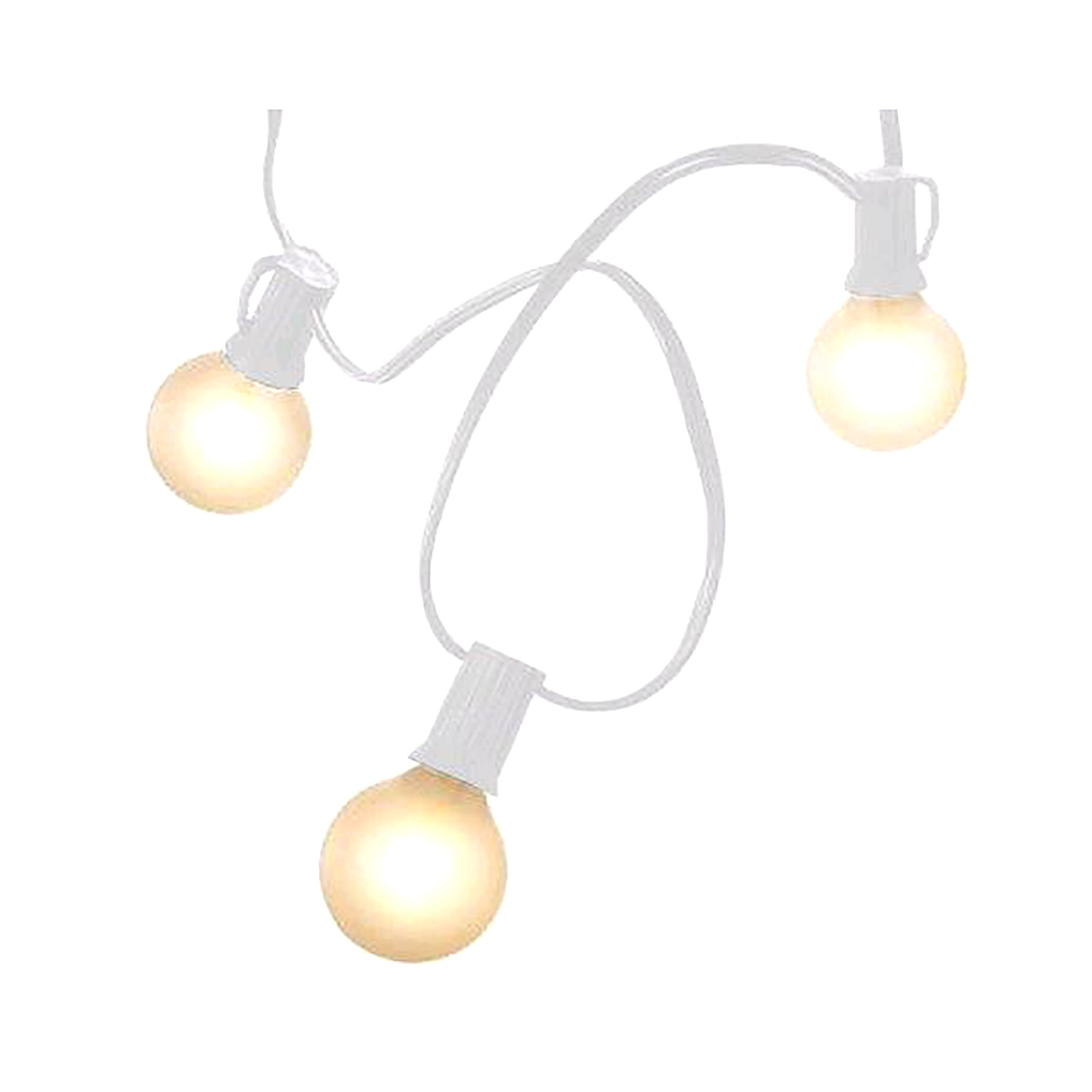 Light, Cafe 25' White 25 Socket