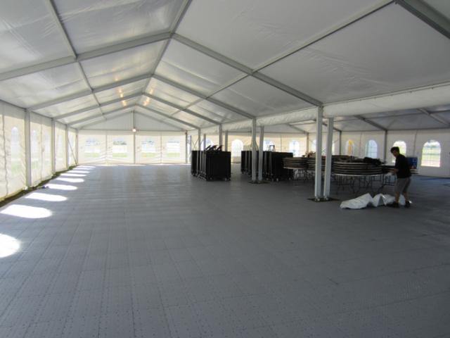 Clearspan Tent, 9M X 40M French Windows - Special Event Sales