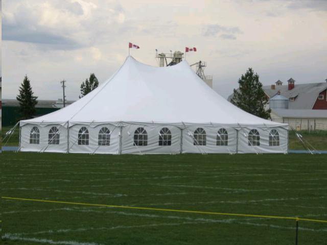 Pole Tent 40' x 60' White - Main Image