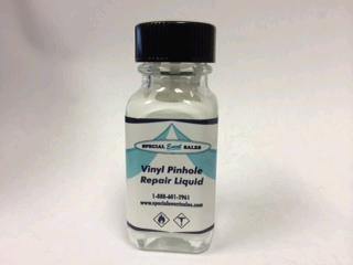 Vinyl Pinhole Repair Liquid 1 oz - Special Event Sales