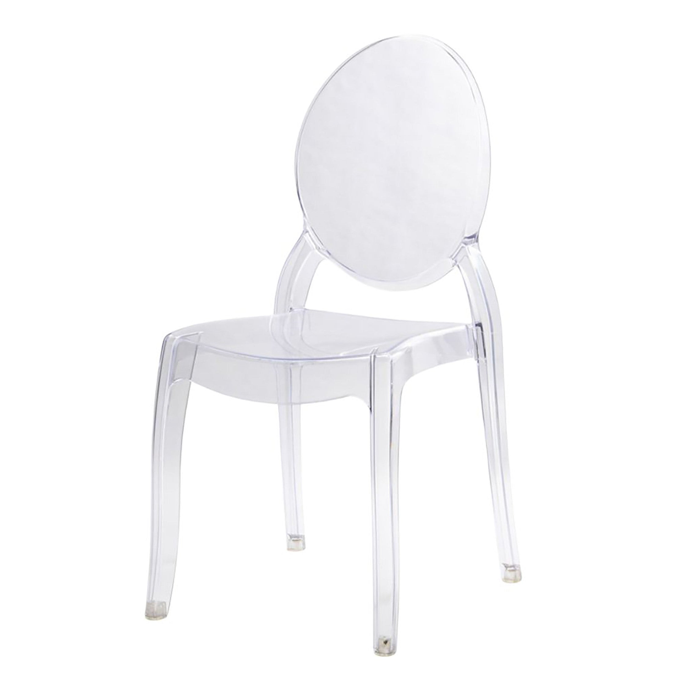 Clear ghost resin chair, made specifically for luxury events and wedding decor. Sold in Canada by Special Event Sales. Located in Edmonton Alberta, and Woodstock Ontario.