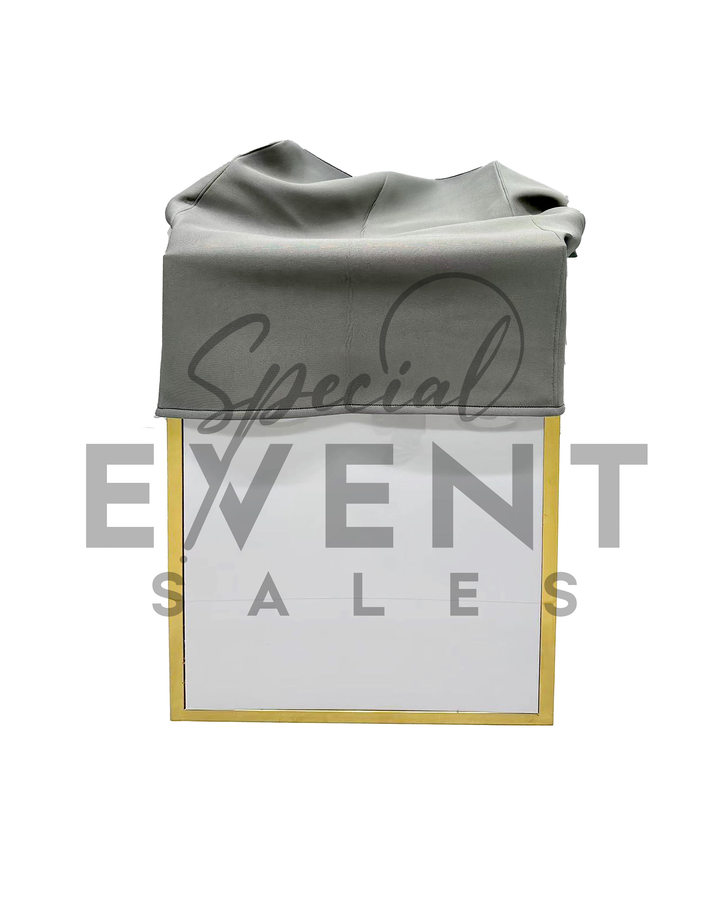 A grey event bar cover and protector for the Fenix bar collection. 