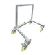 Stage Deck Storage Cart Galvanized