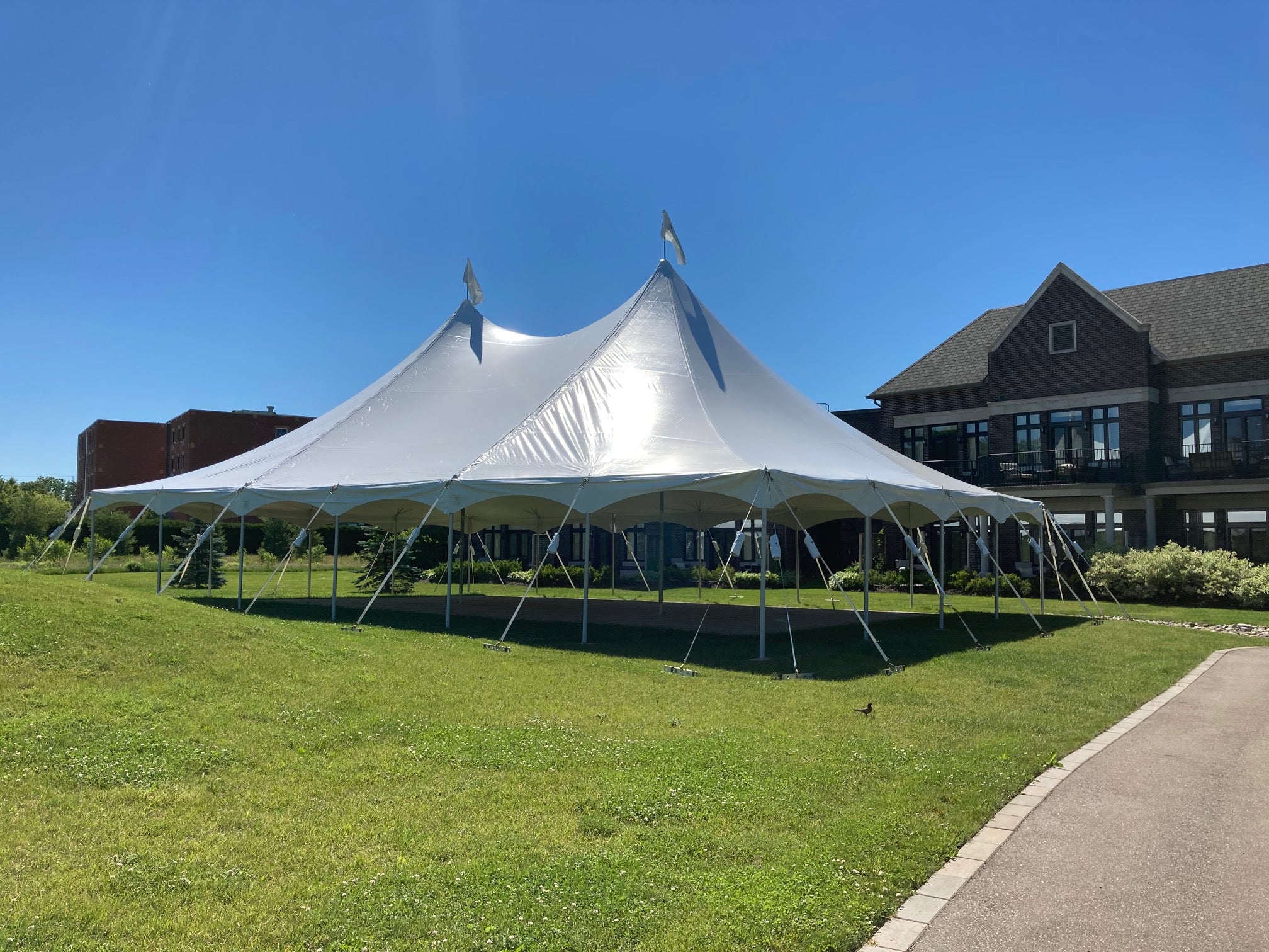 Pole Tent 40' x 60' White