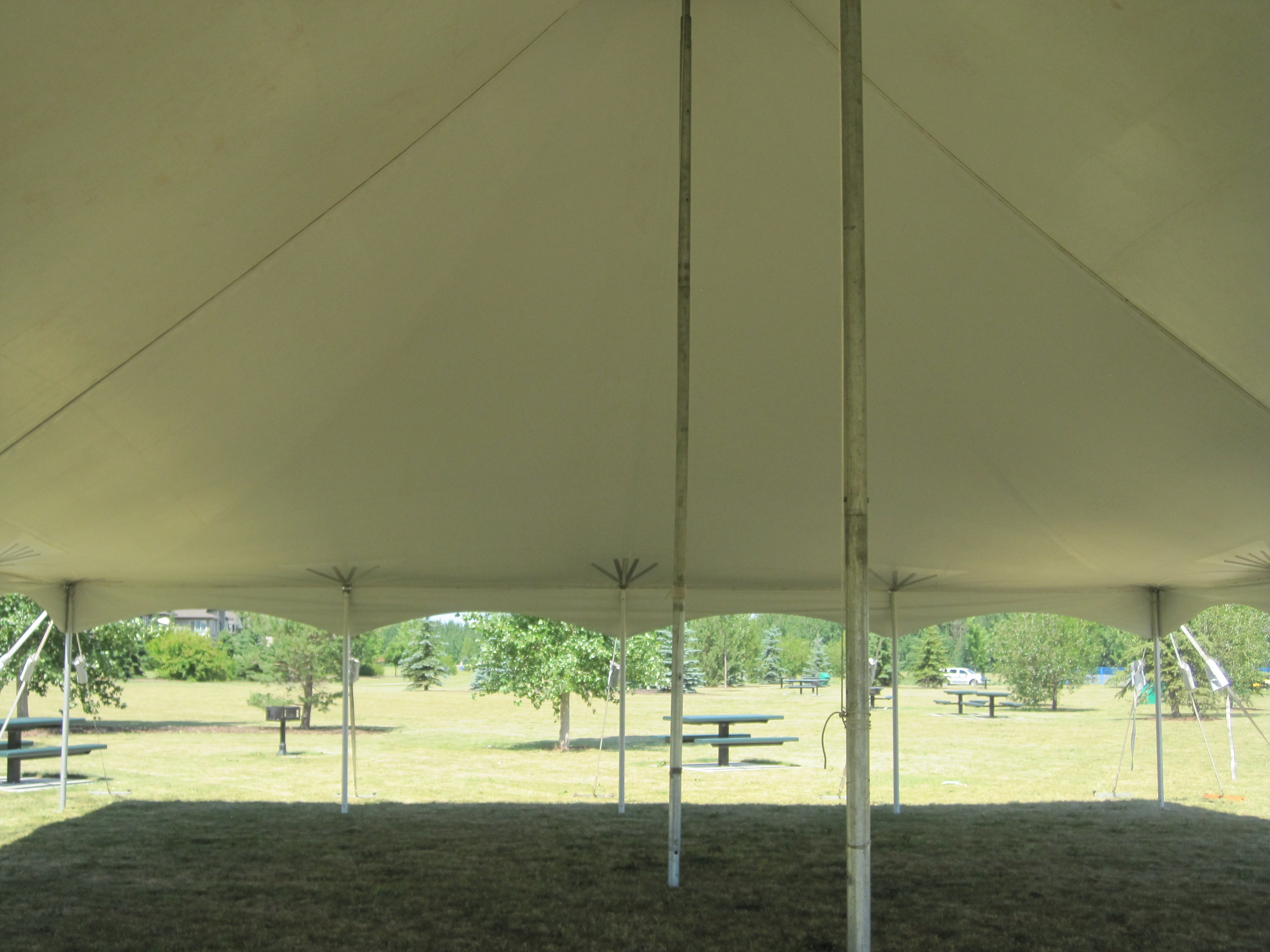 Pole Tent 40' x 80' White