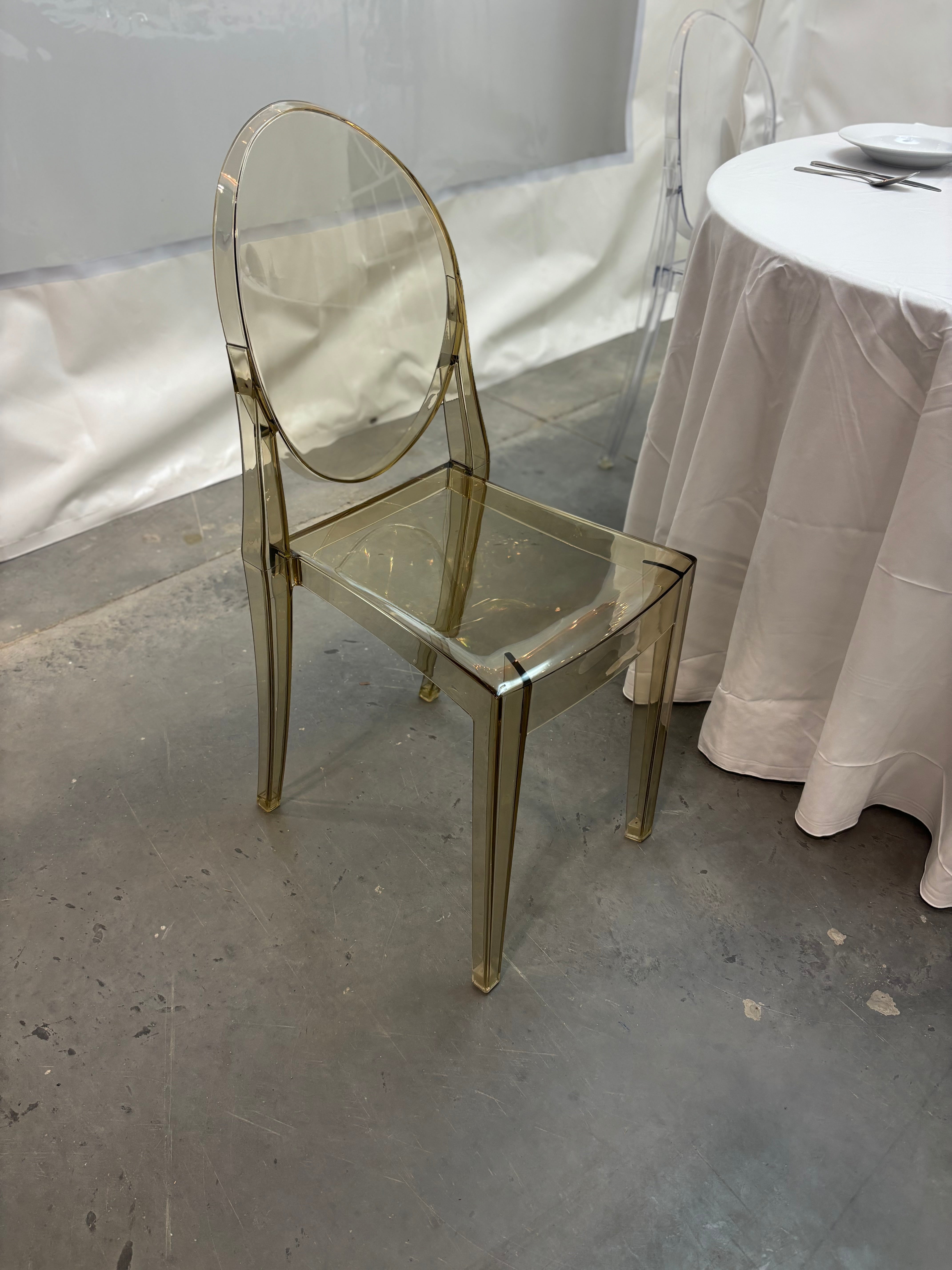Chair, Ghost Gold Without Arms