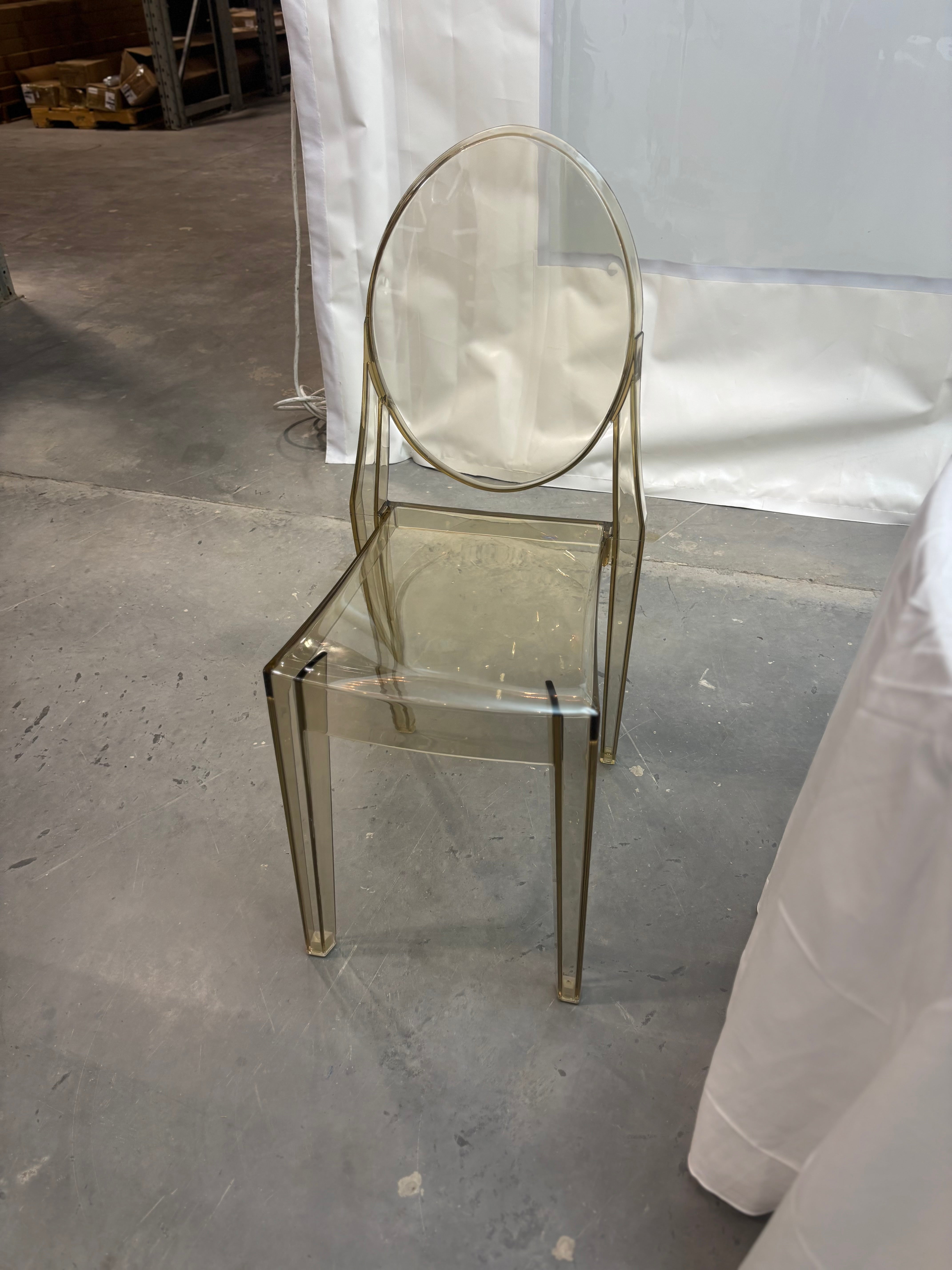 Chair, Ghost Gold Without Arms