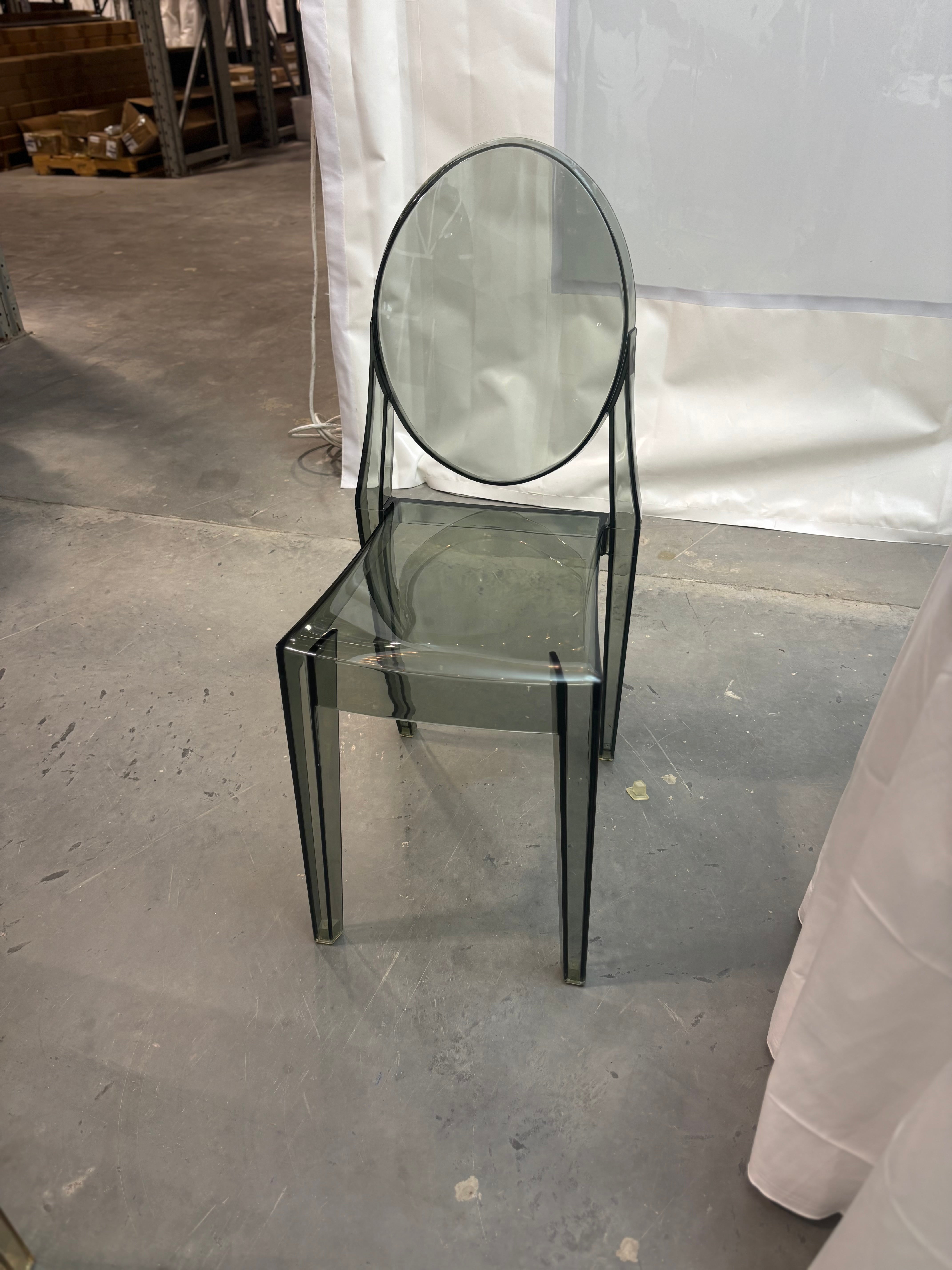 Chair, Ghost Smoked Without Arms