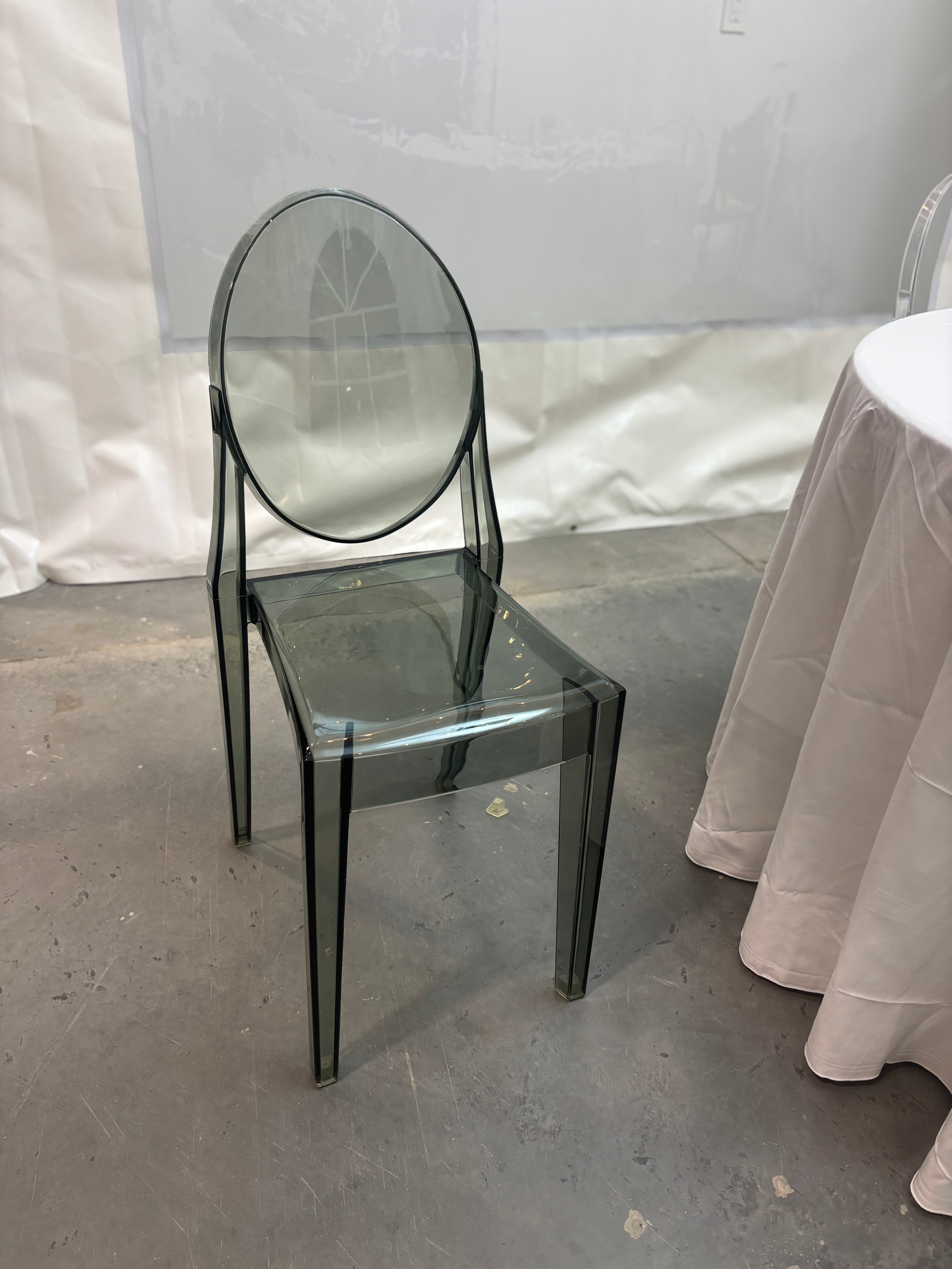Chair, Ghost Smoked Without Arms