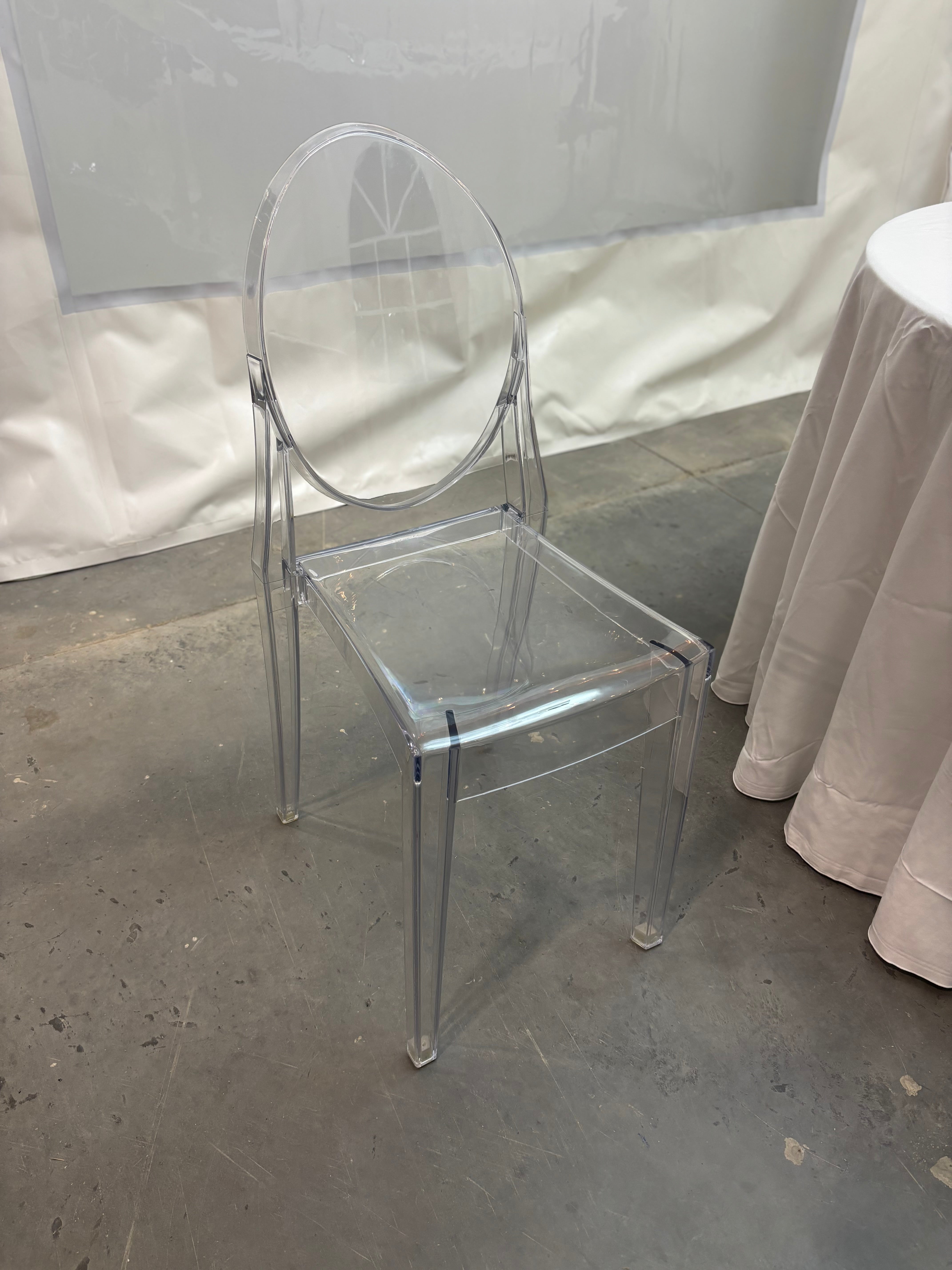 Chair, Ghost Clear Without Arms