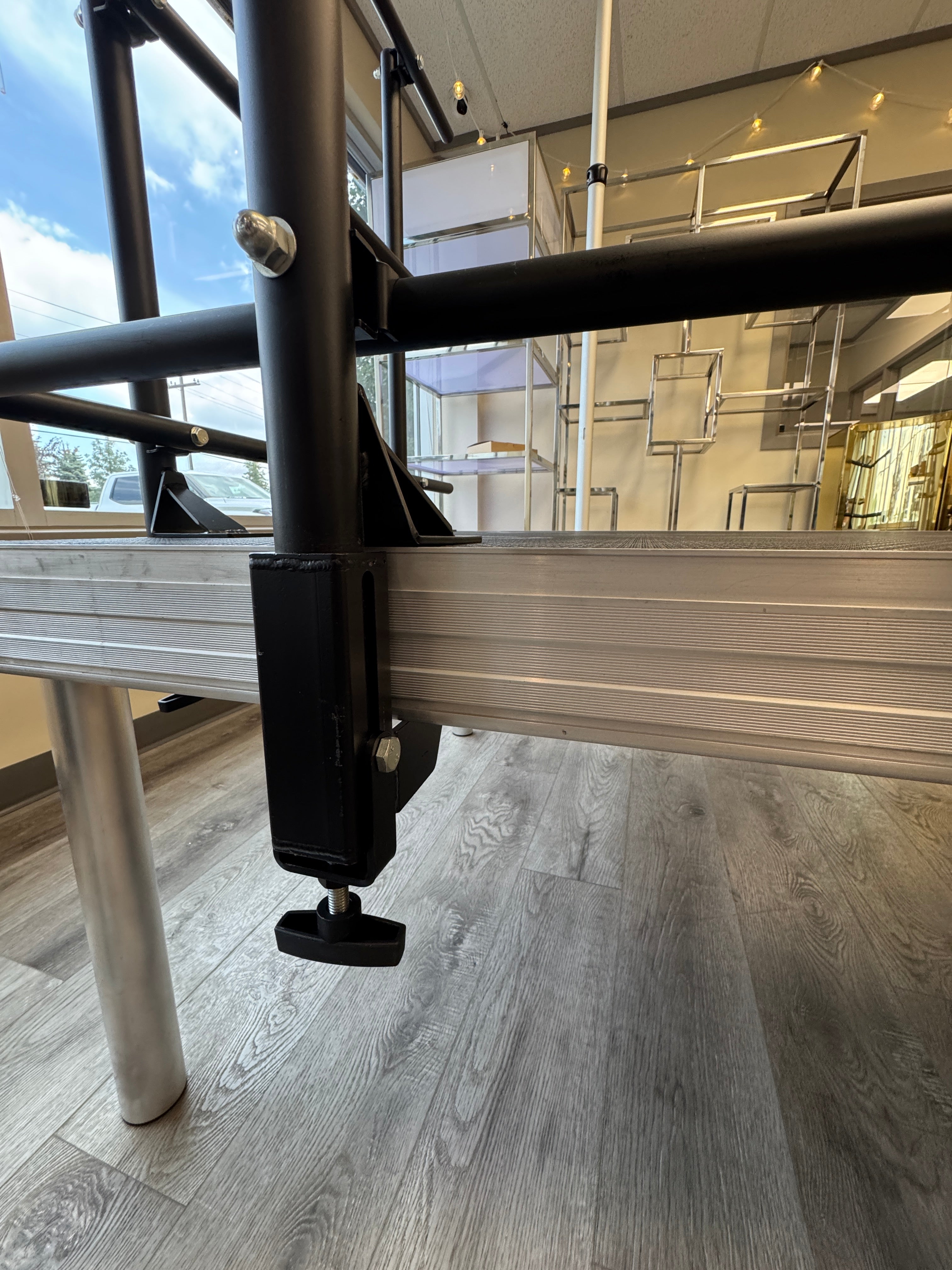 Easistage Guardrail, 92" L x 40" H