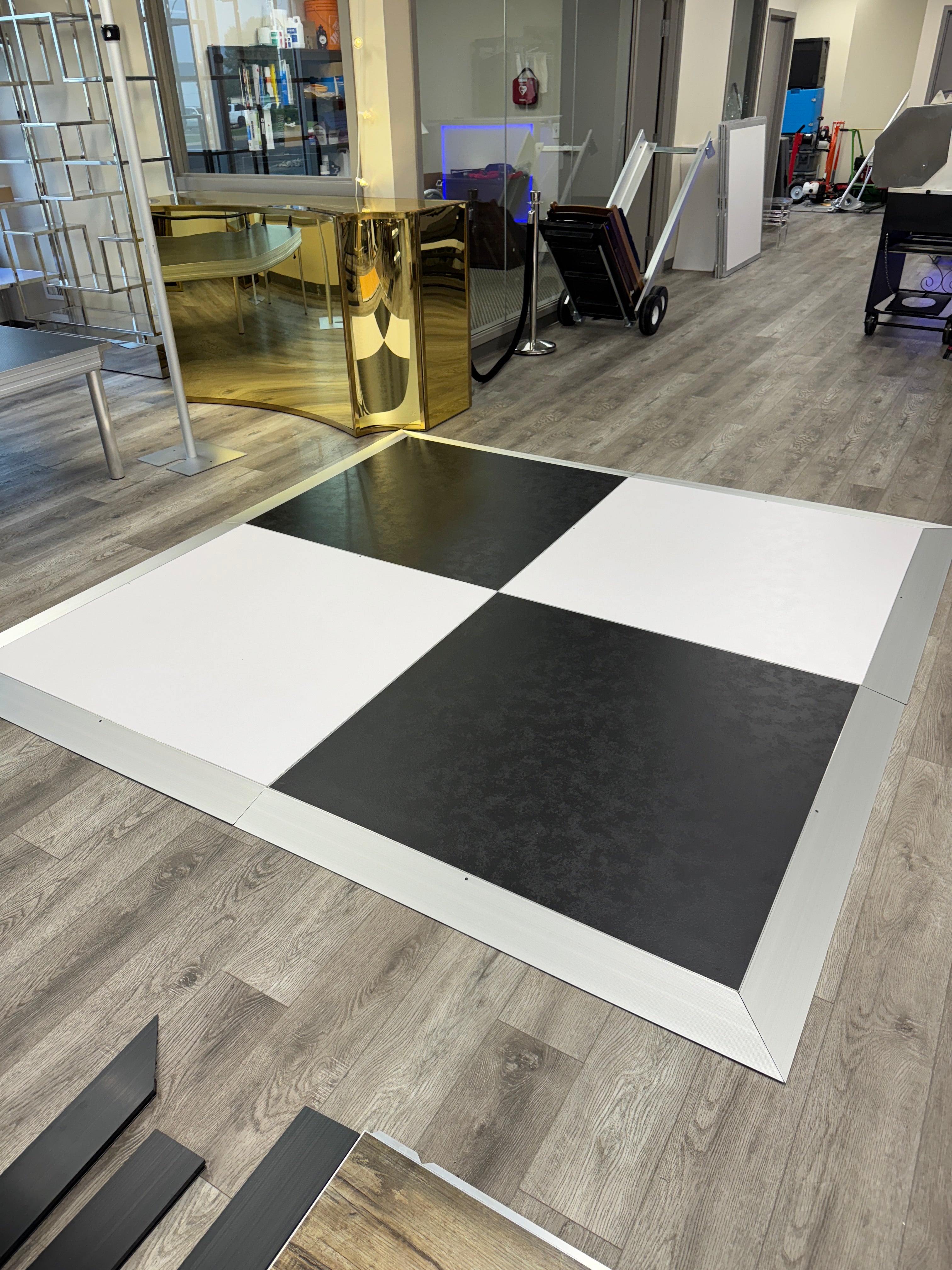 DancePro Panel 4' x 4' Stone Black