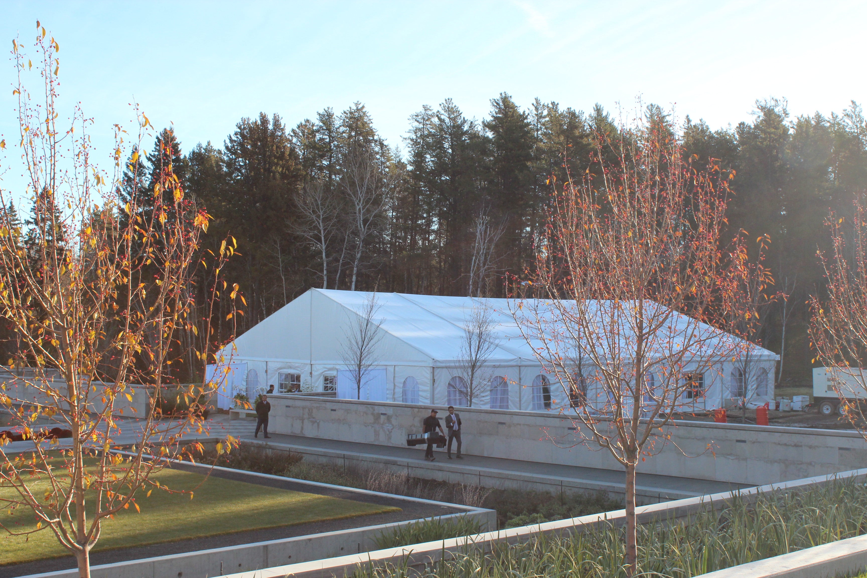 Clearspan Tent, 18M X 25M French Window