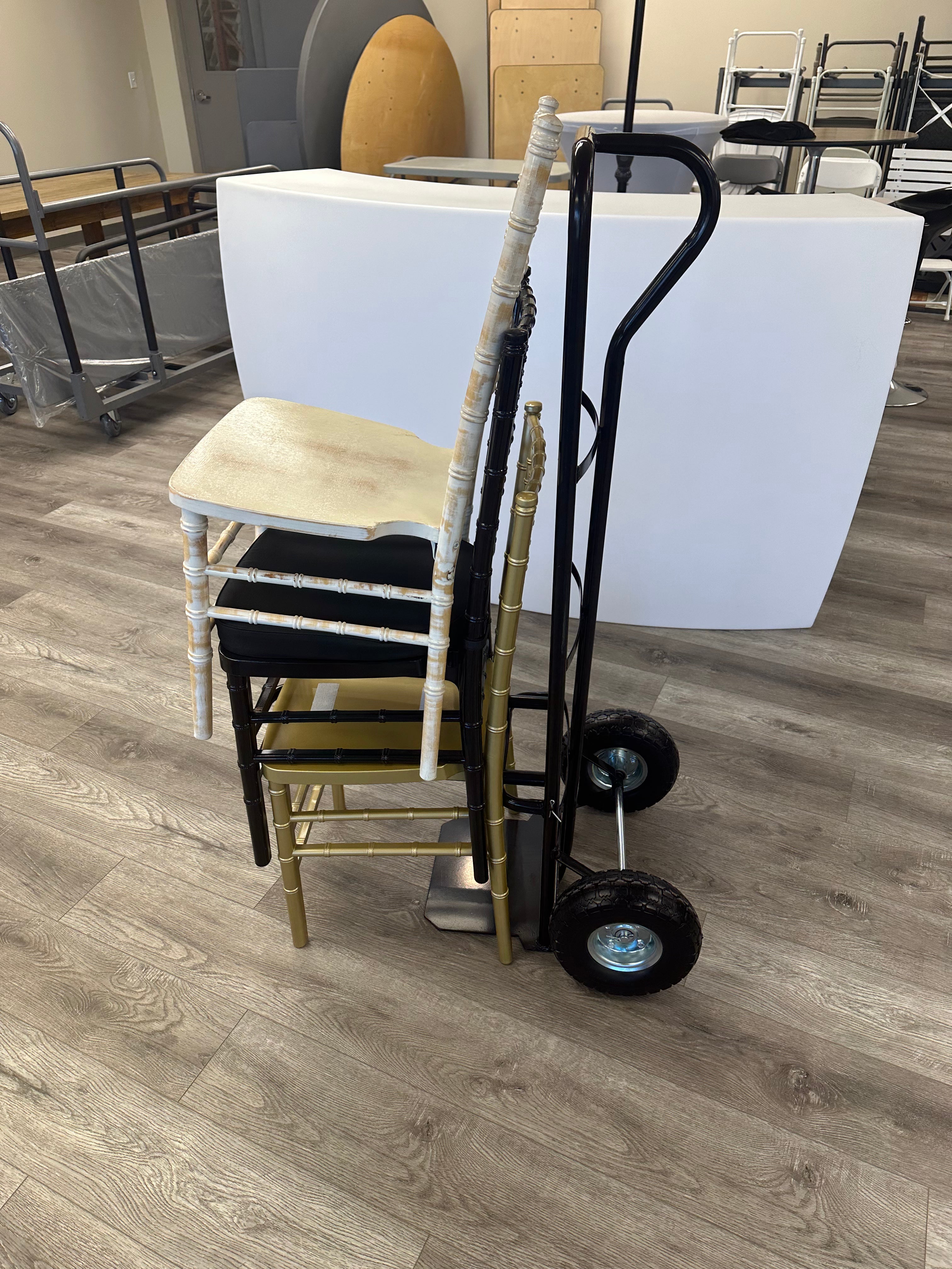 Dolly, Roll Under For Chiavari Chair Black - Special Event Sales