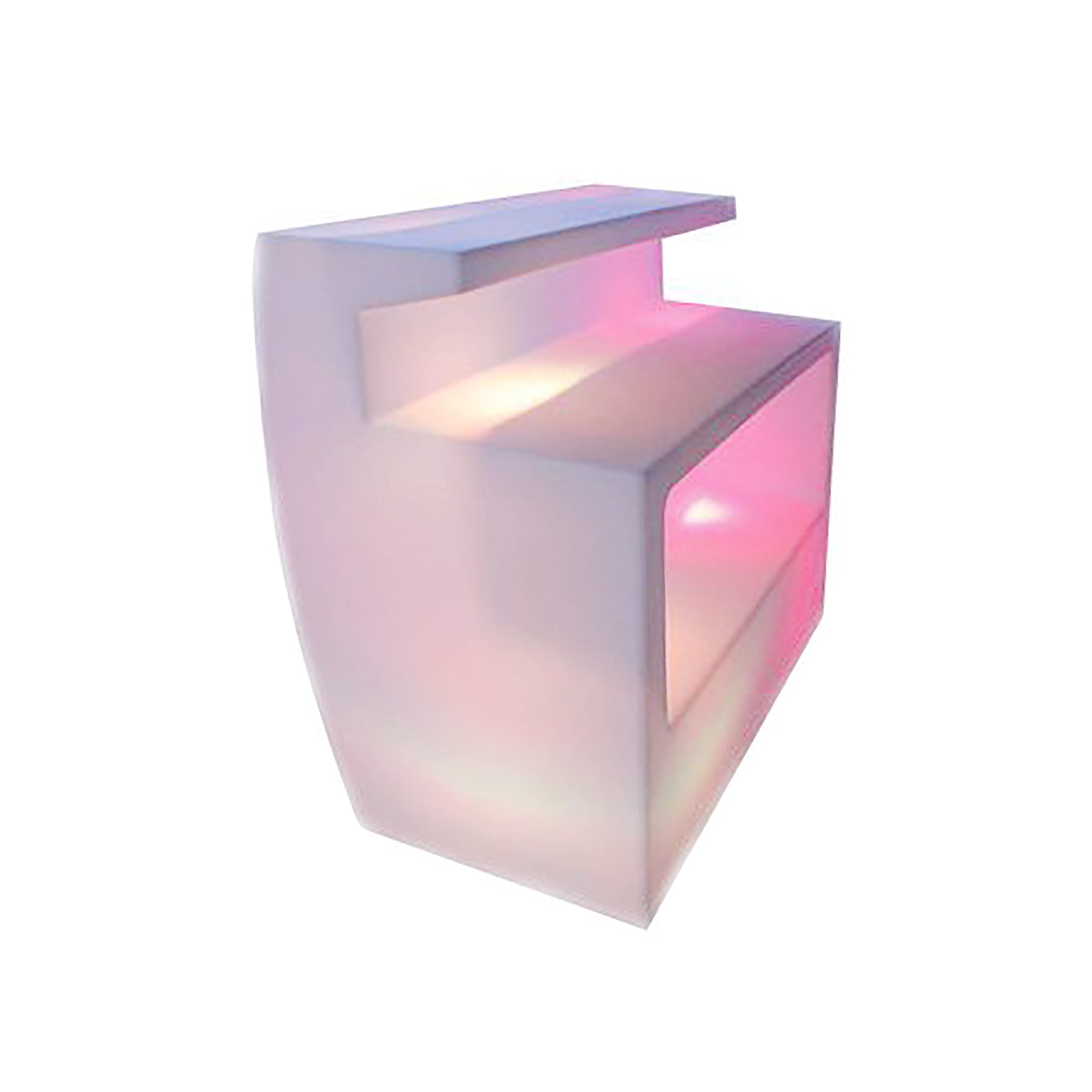 Bar, LED Lit Polyethylene Rectangular