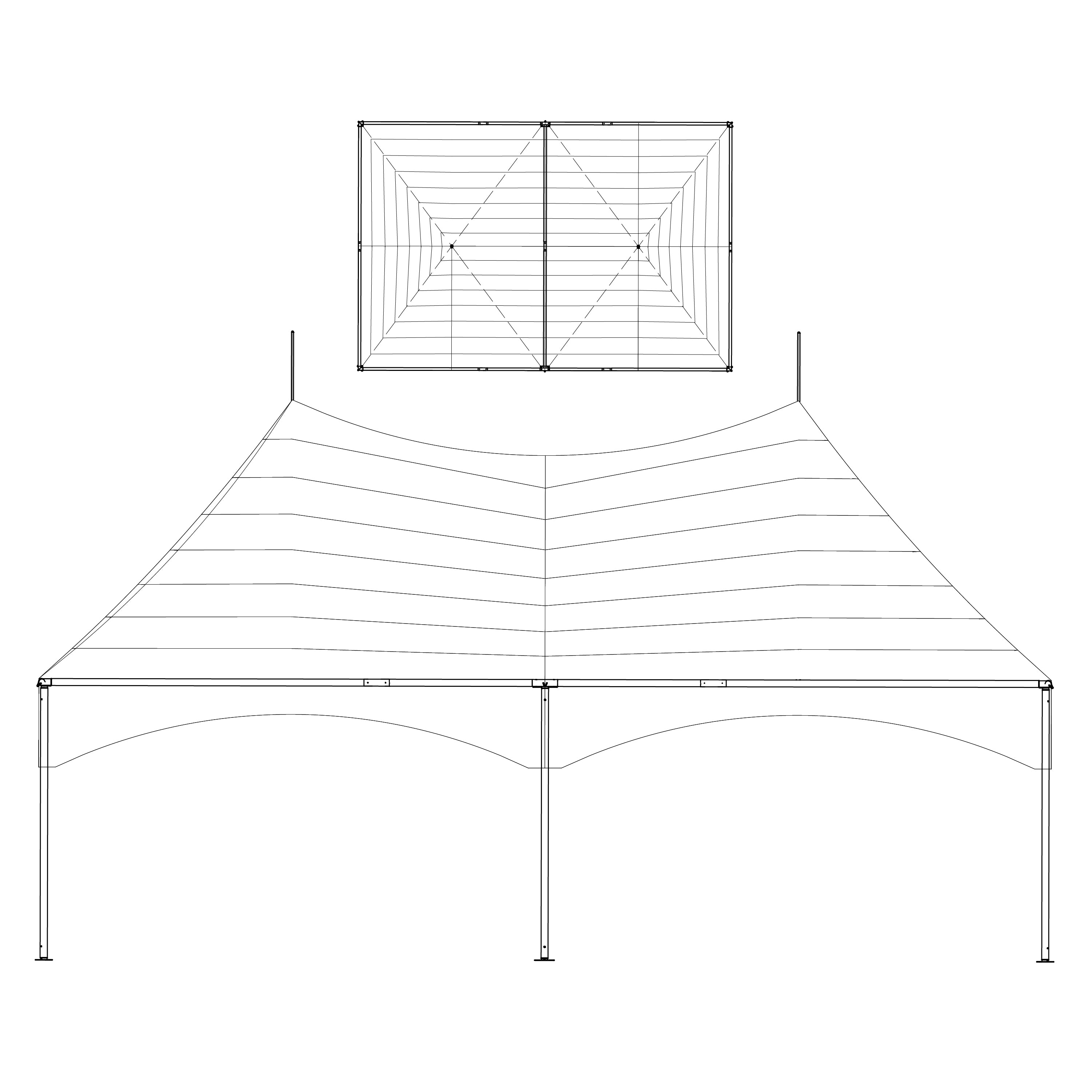 Marquee Tent, 20' x 30' Value Series