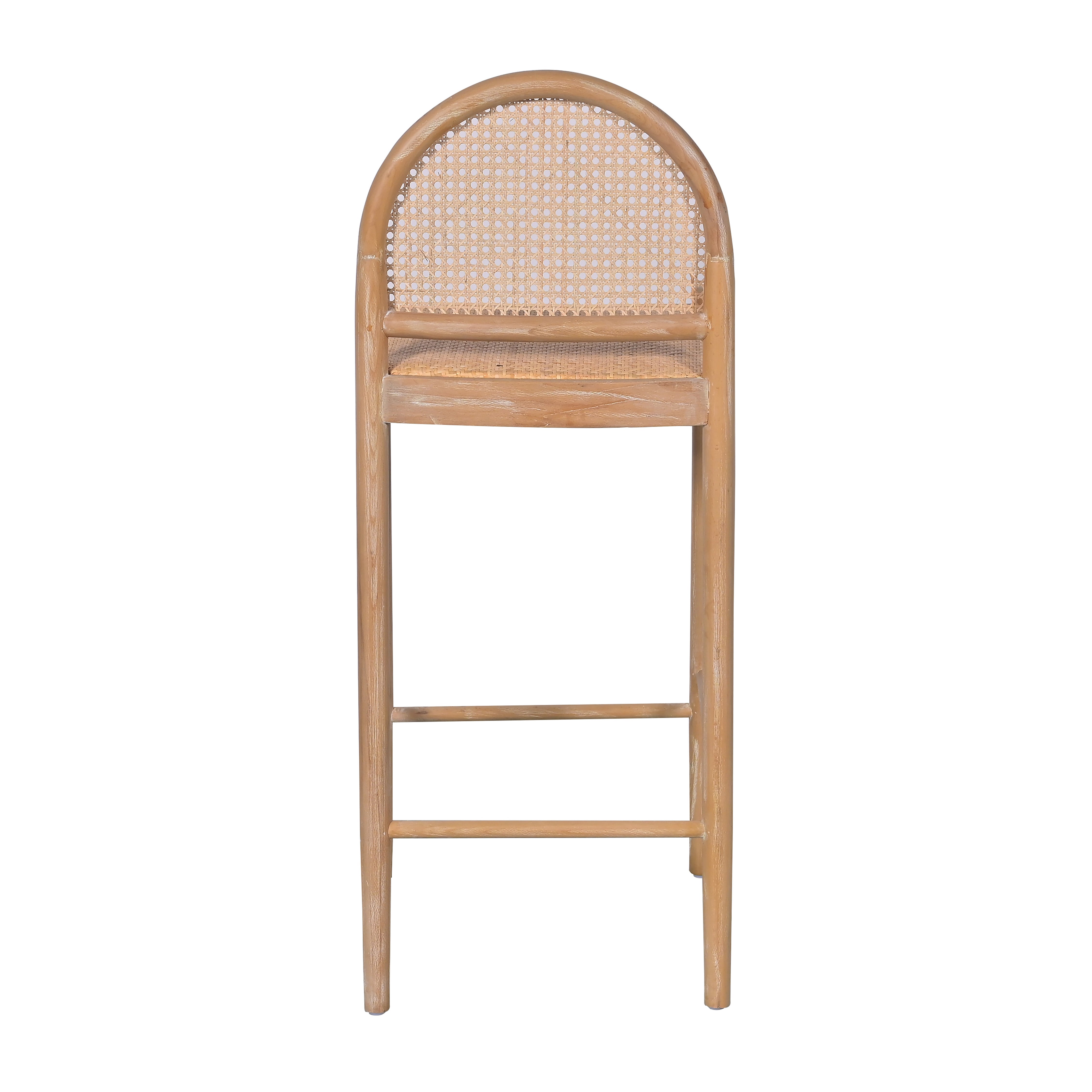 RATTAN WOOD SANTORINI BAR STOOL