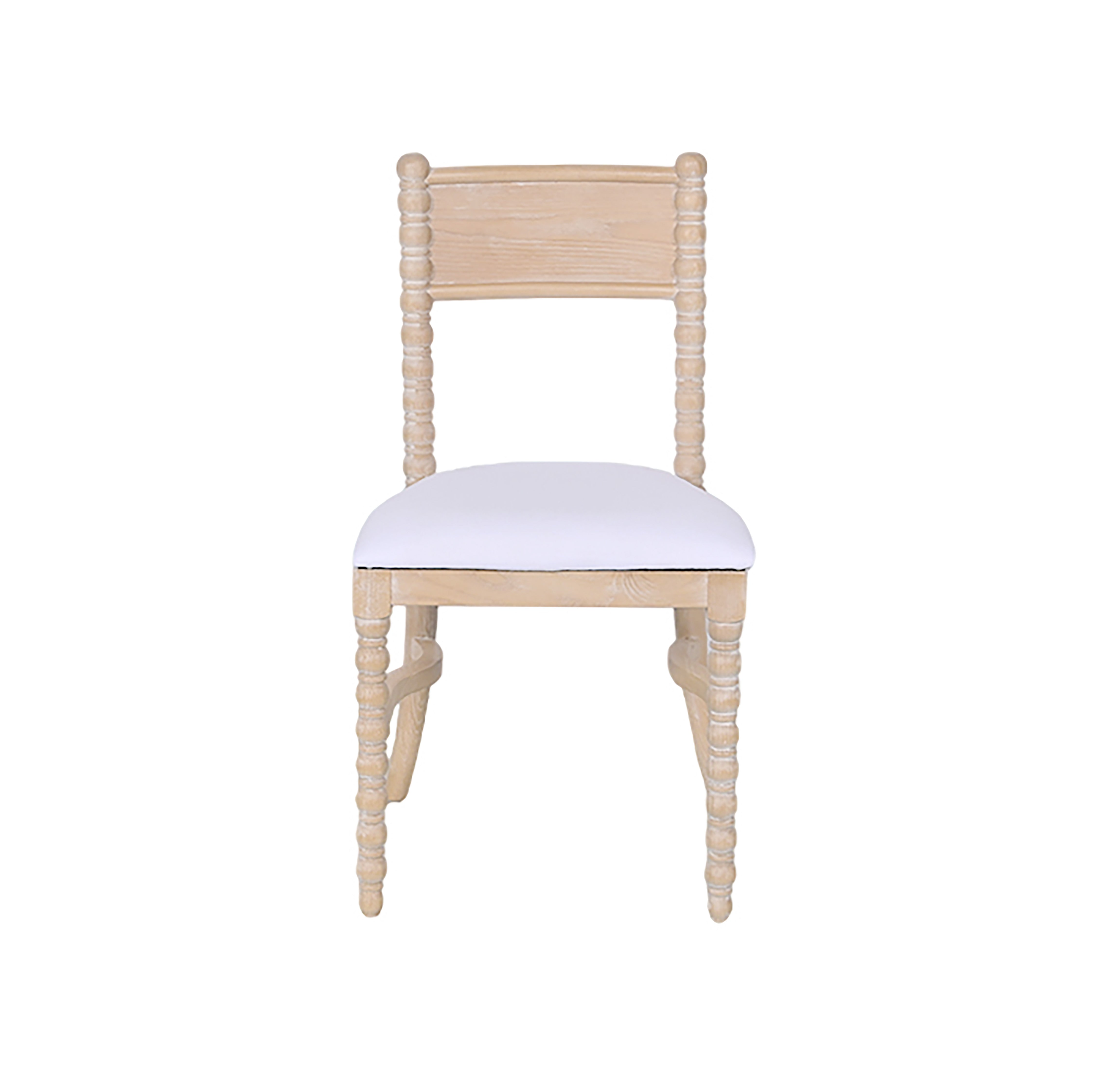 BOBBIN WOODEN SPOOL DINING CHAIR