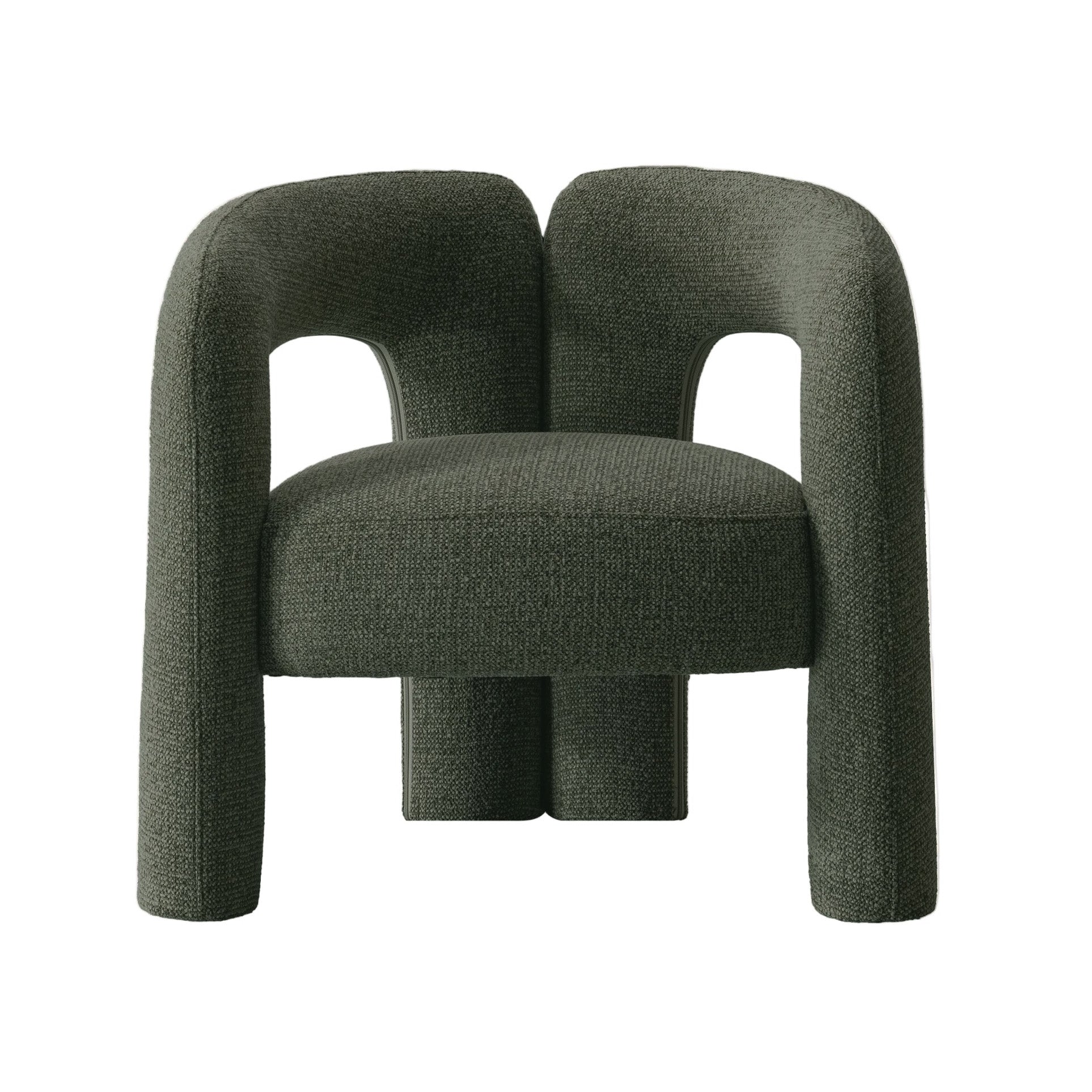 Elo, Single Green Accent Chair