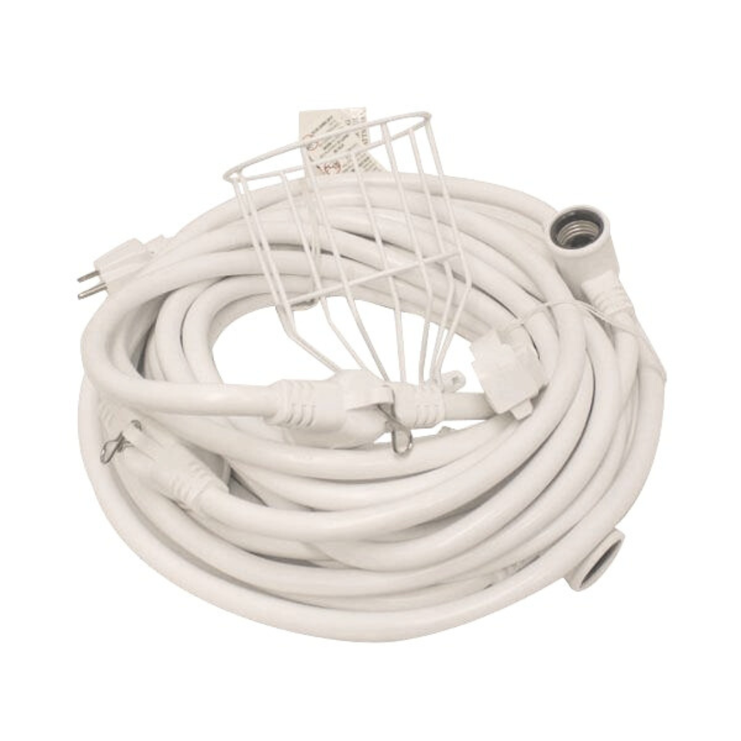 Light, String 100' Long 10 Light White