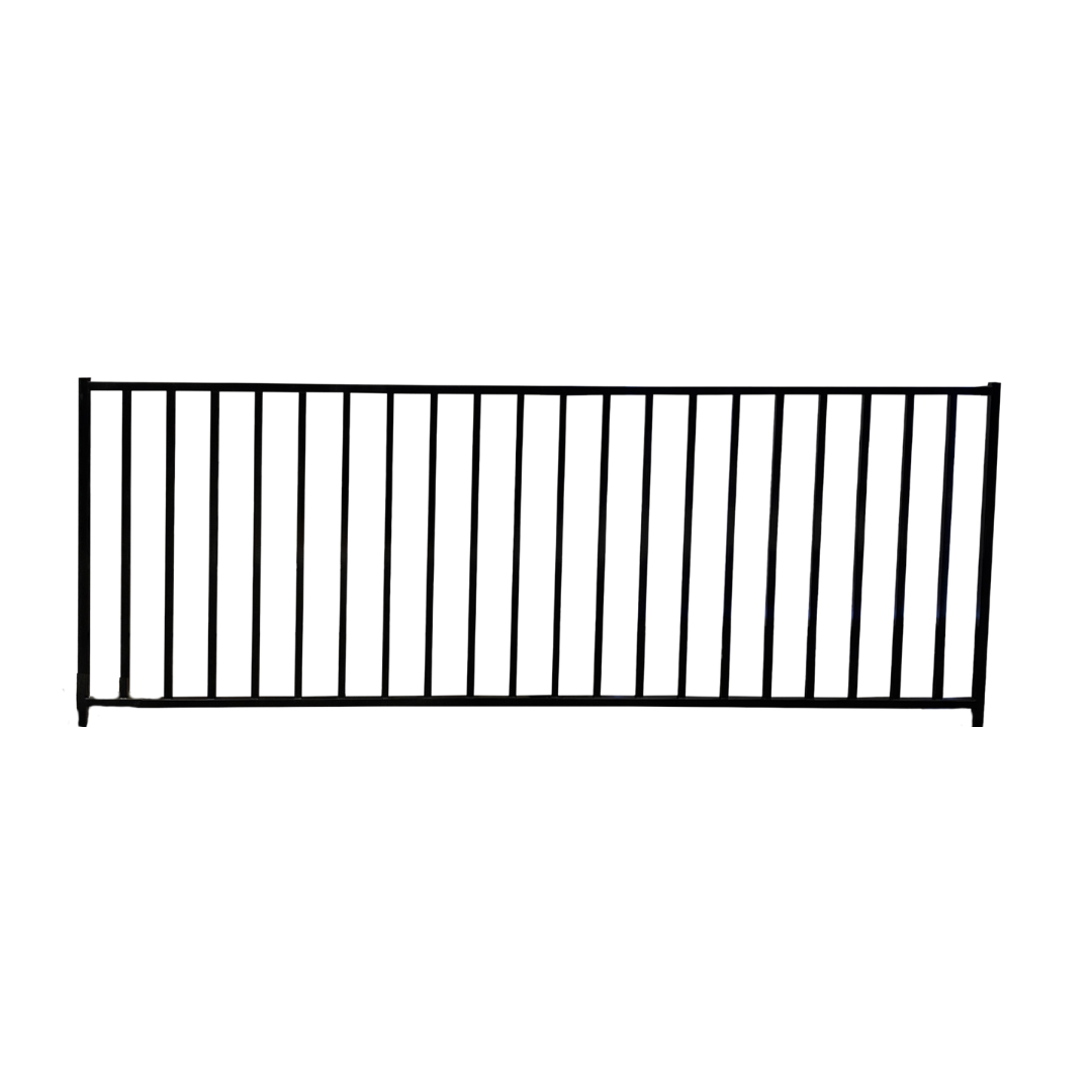 Black Fence Panel, 96" L X 40" H