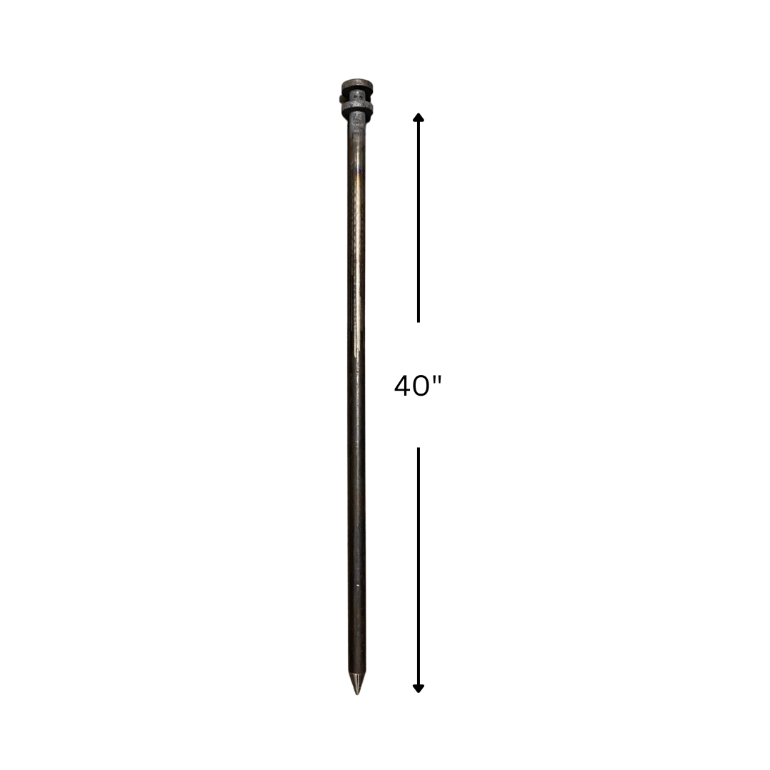Stake, Terragrip 1 1/8" X 40" Double Head (1" Space)