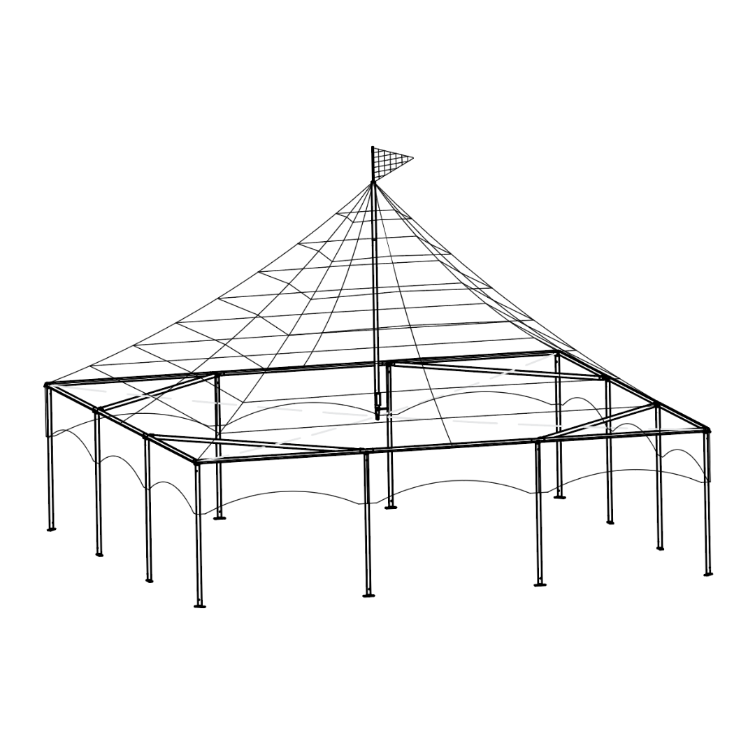 Marquee Tent, 30' x 30'