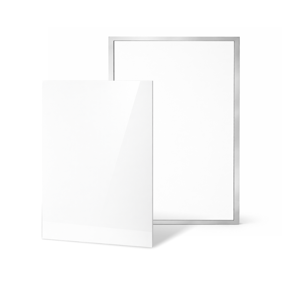 White Acrylic For Corner Fenix Bar