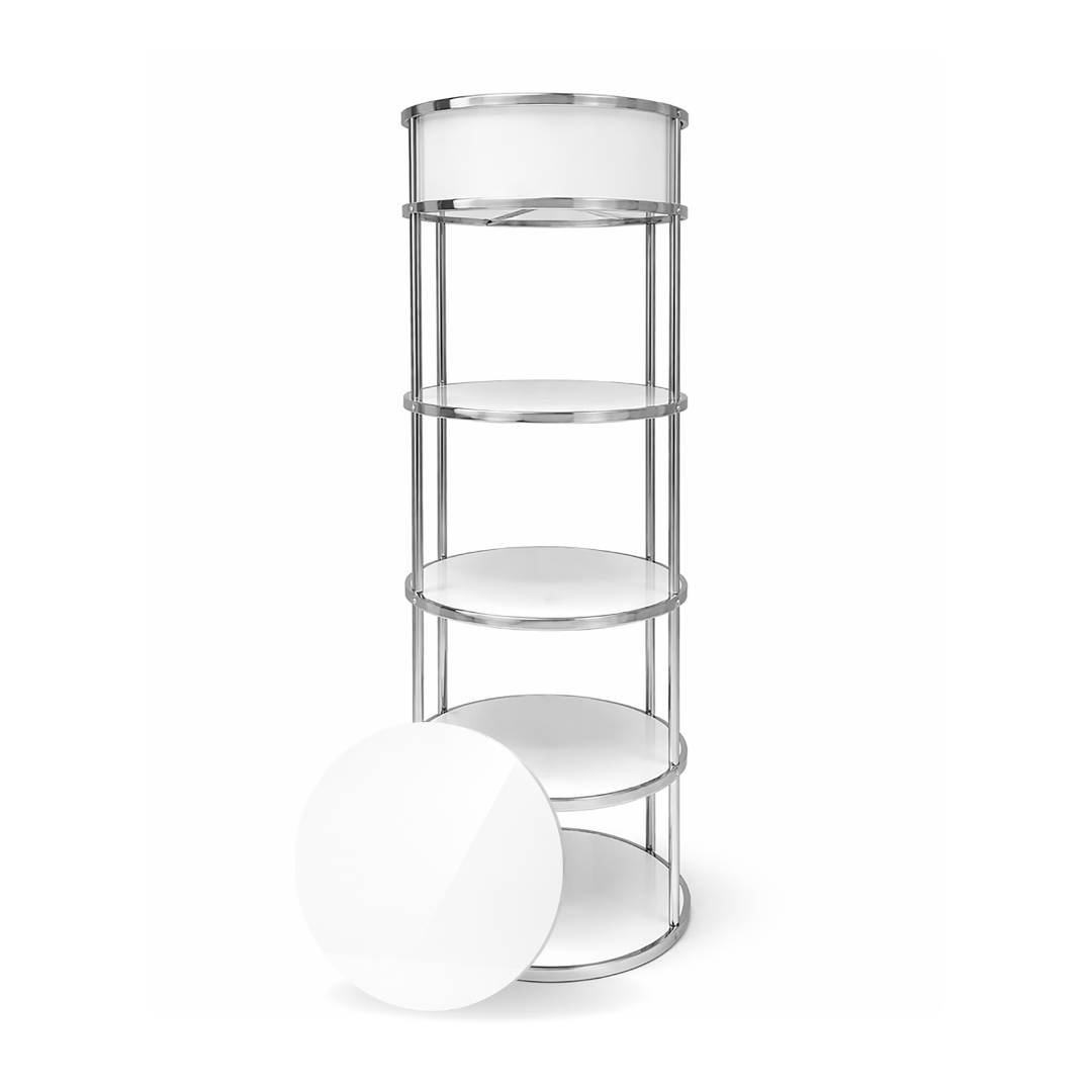 White Acrylic For Fenix Circular Shelf