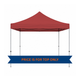 Pop up Top, 10' x 10' Red Hd