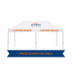 Pop up Top, 10' x 20' Custom Graphics
