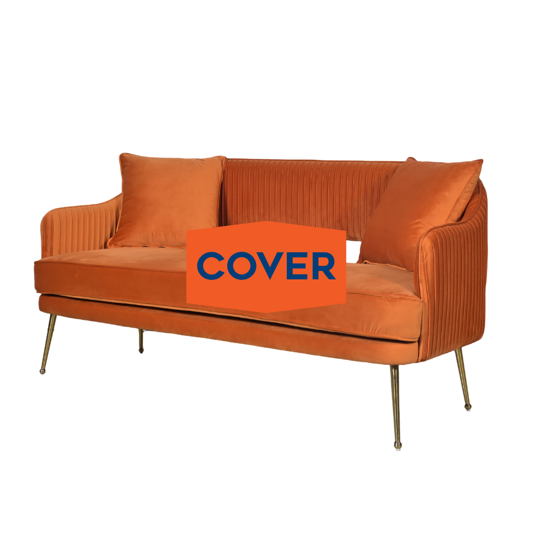 BLACK COVER- MANHATTAN ACCENT SOFA
