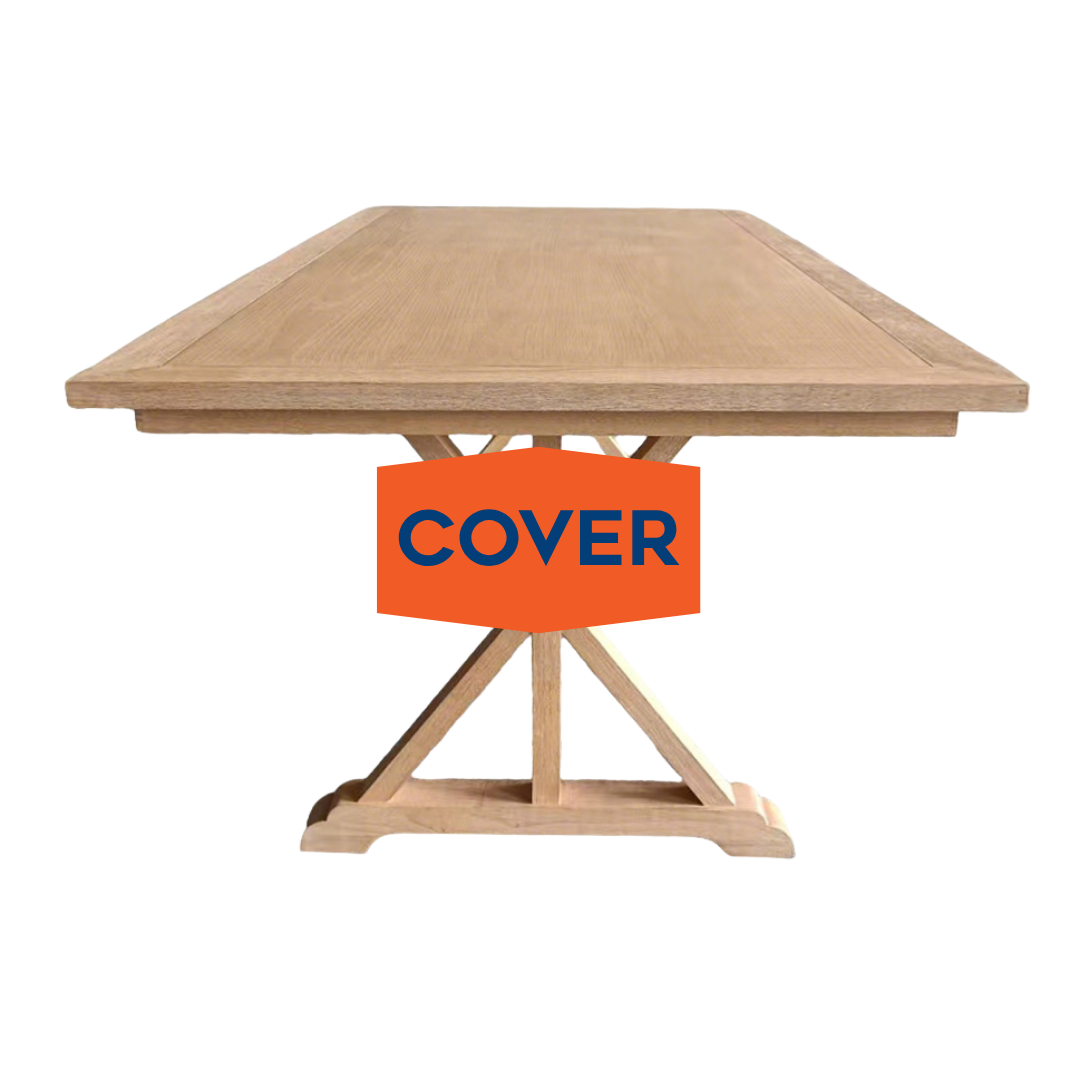 BLACK COVER- FARMHOUSE DINING TABLE