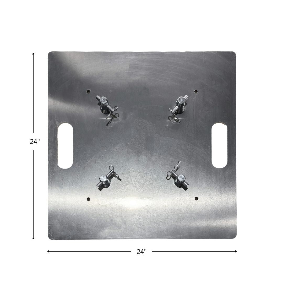 Base Plate, Aluminum 24" X 24" X 6mm