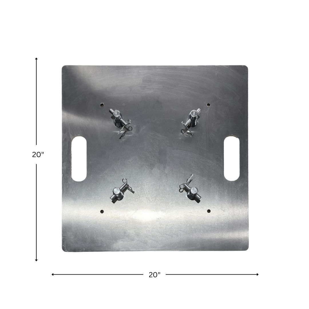 Base Plate, Aluminum 20" X 20" X 6mm