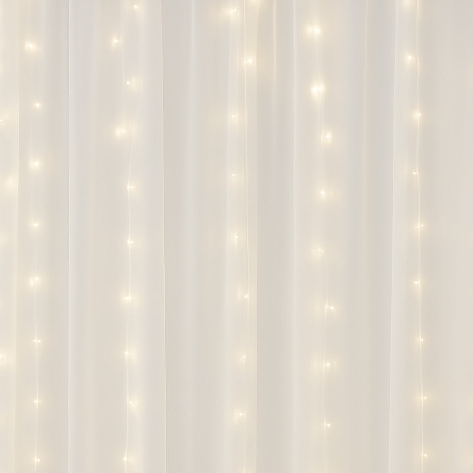 Light, Curtain 16.5' Long, 9.5' High Warm LED