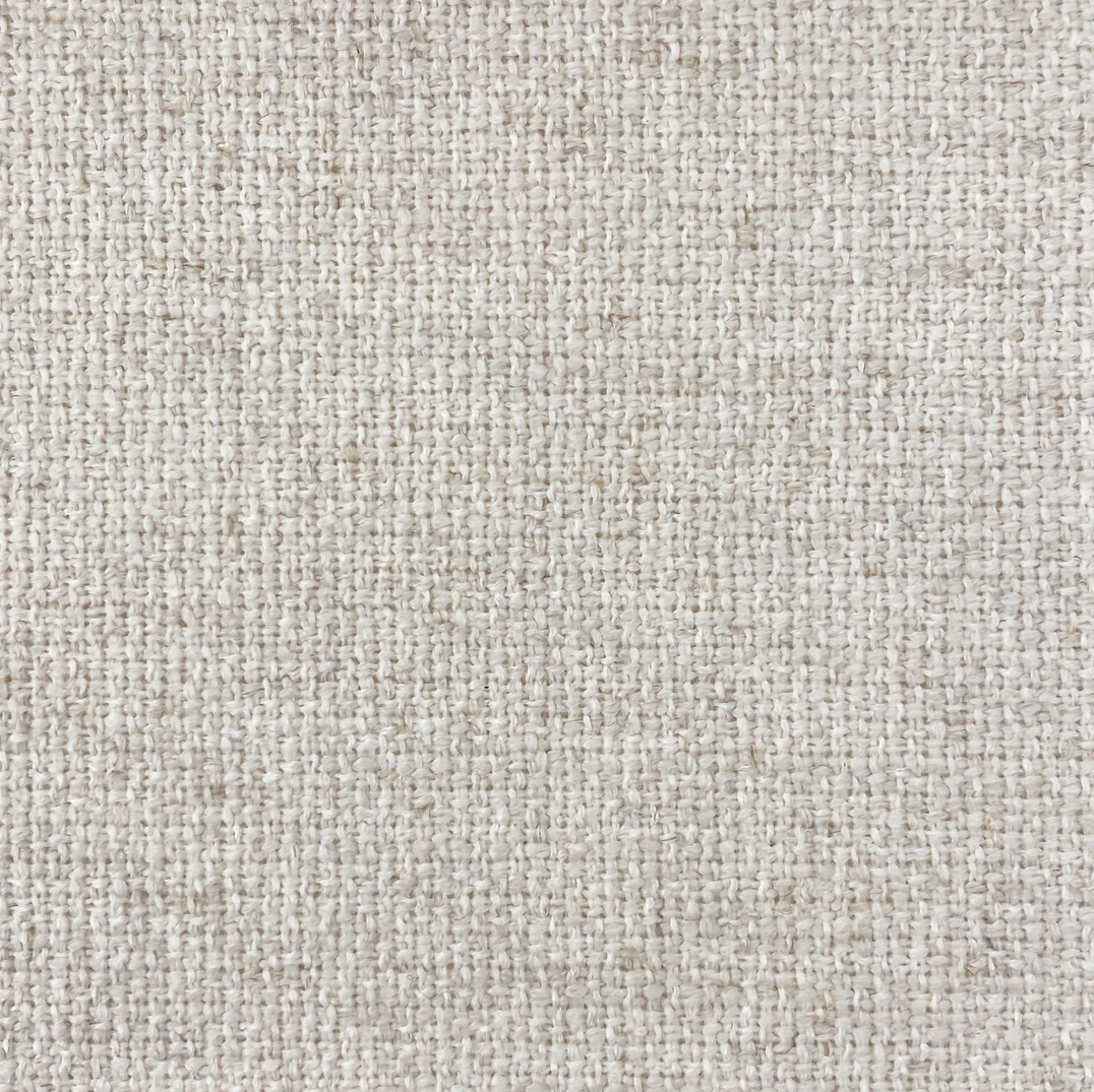 Bobbin Dining Chair With White Linen Seat
