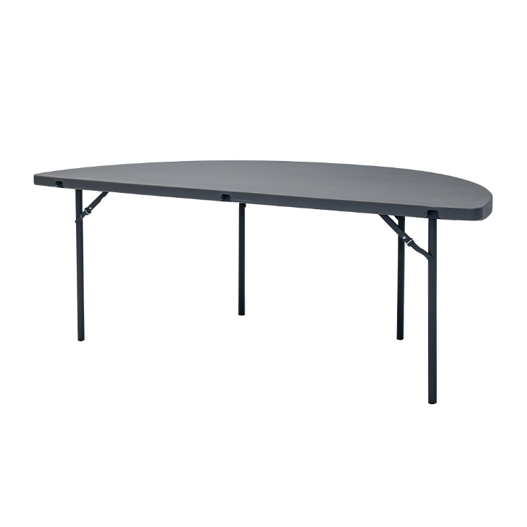 Zown Folding Table, Ovo200 (78" Half Round) NC