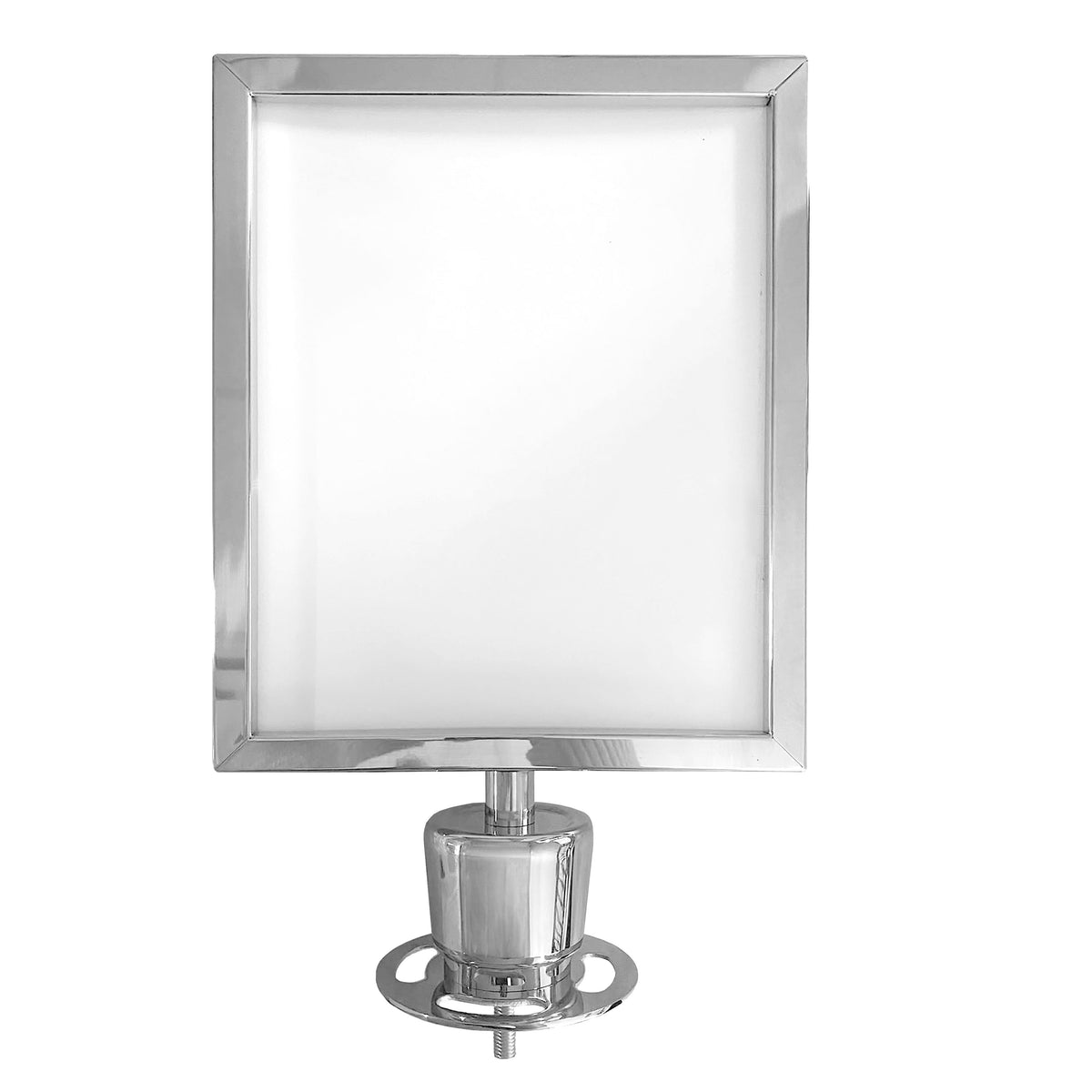 Sign Holder For Rope Stanchion