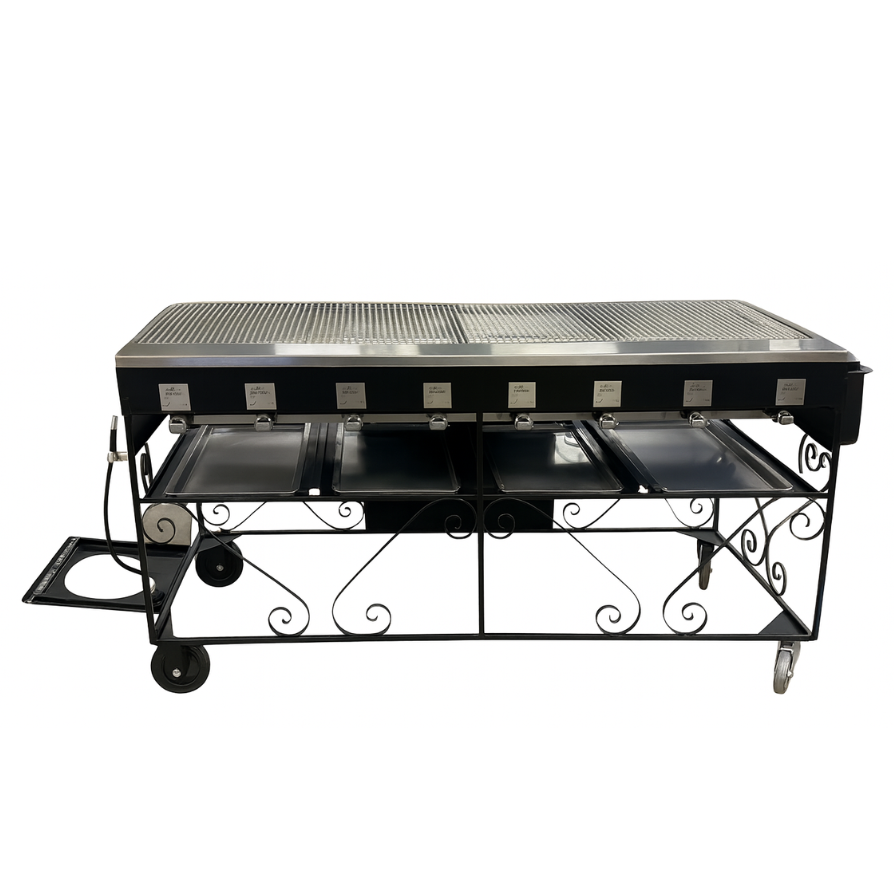 Barbecue, Steakmate 6' X 36" H