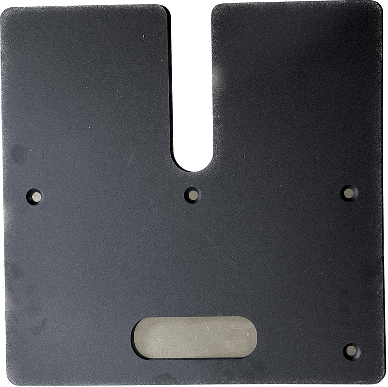 Baseplate, 18" X 18" Black